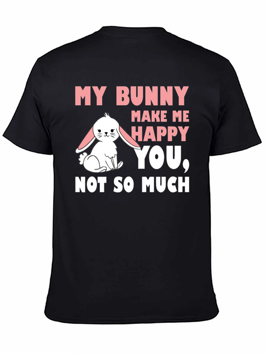 My Bunny Makes Me Happy Graphic T-Shirt