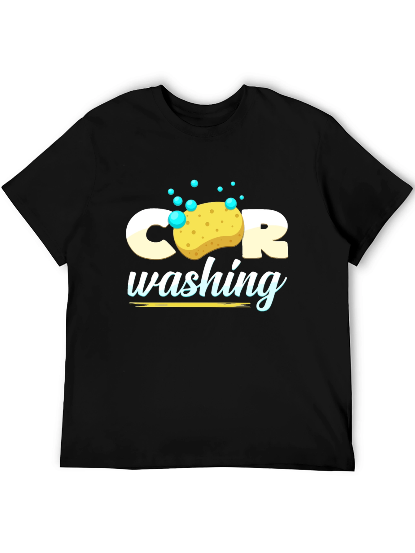 Car Wash Graphic Tee - Black T-Shirt