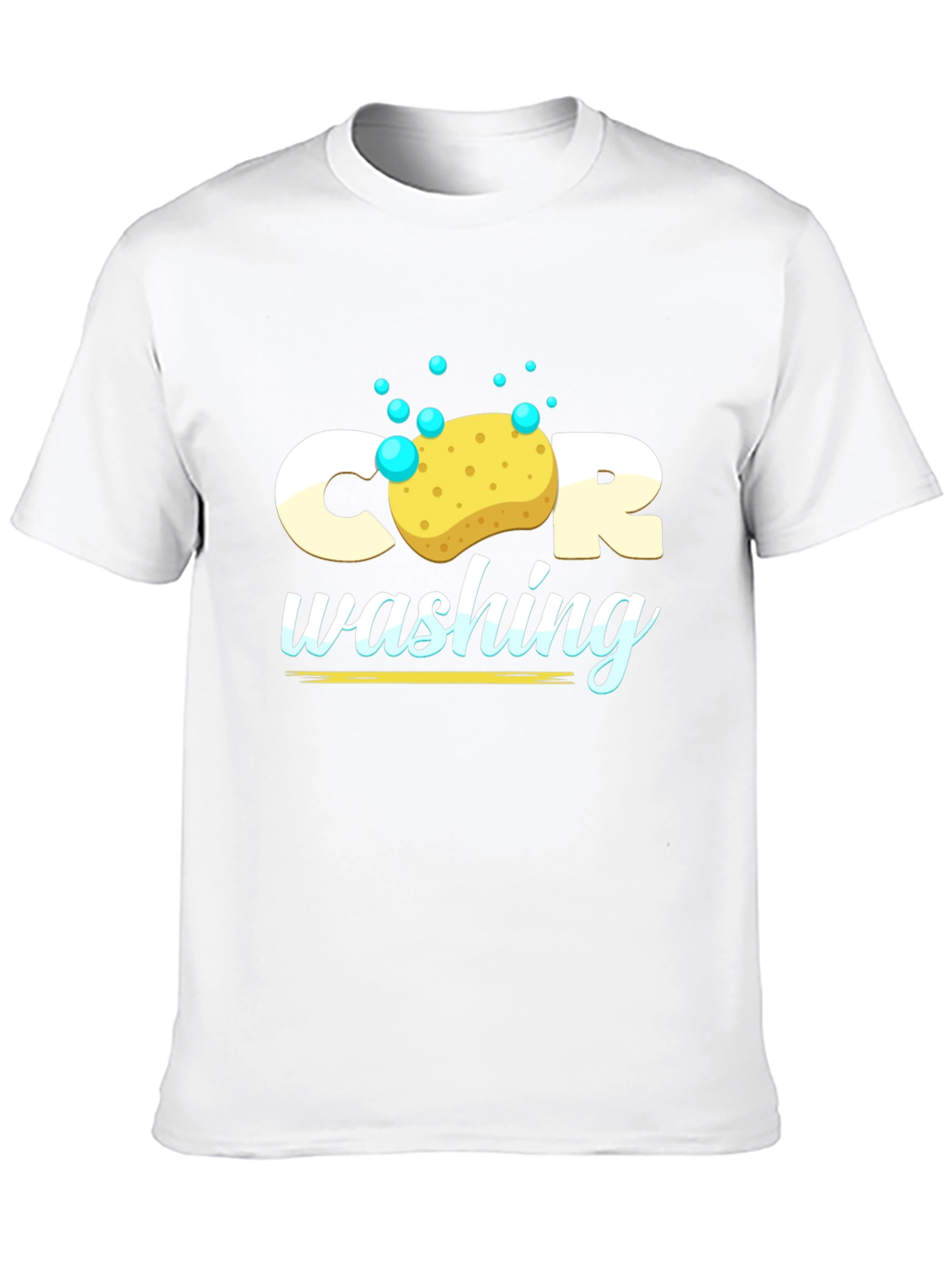 Car Wash Graphic Tee - Black T-Shirt