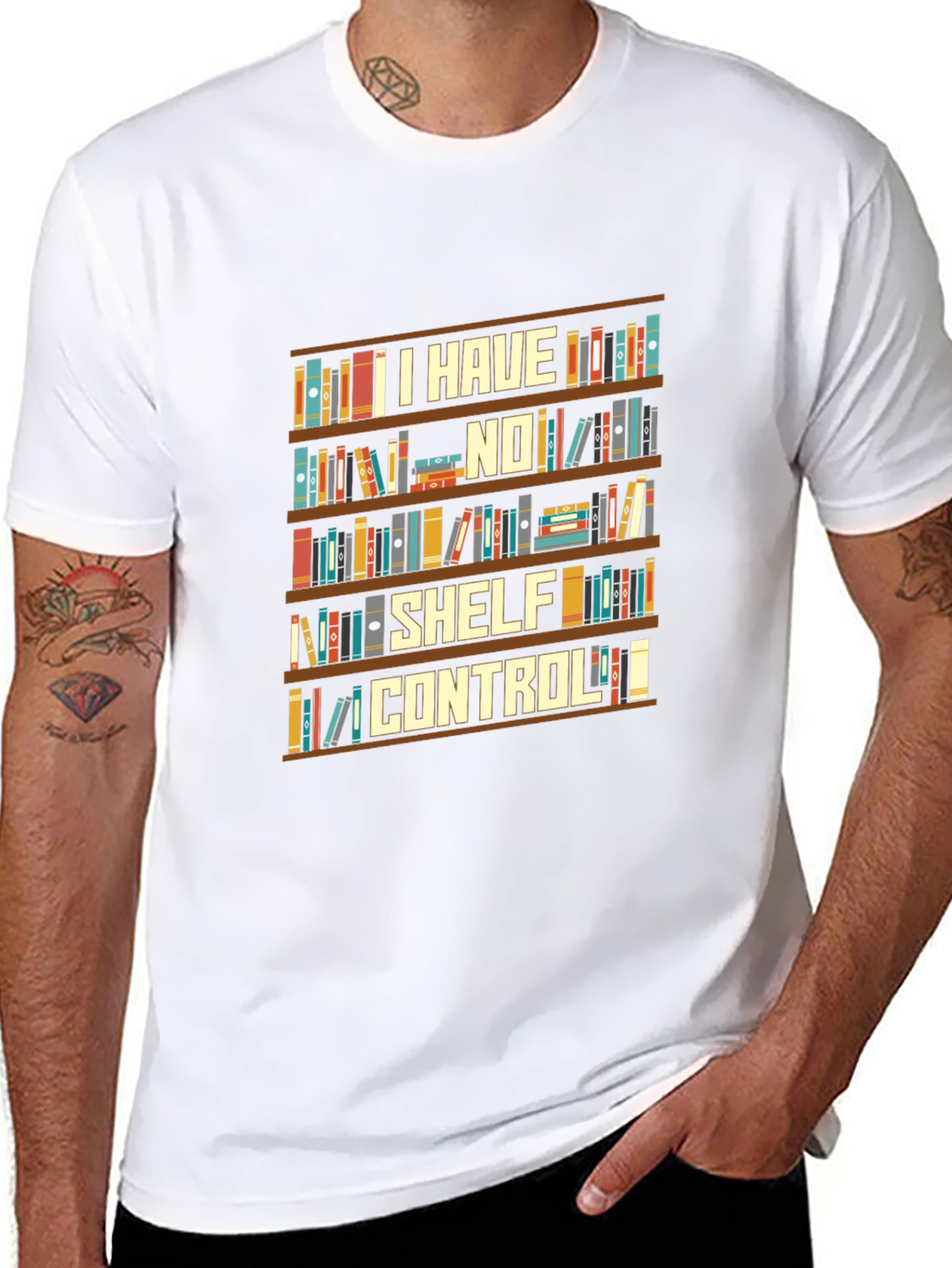 I Have No Shelf Control Graphic T-Shirt