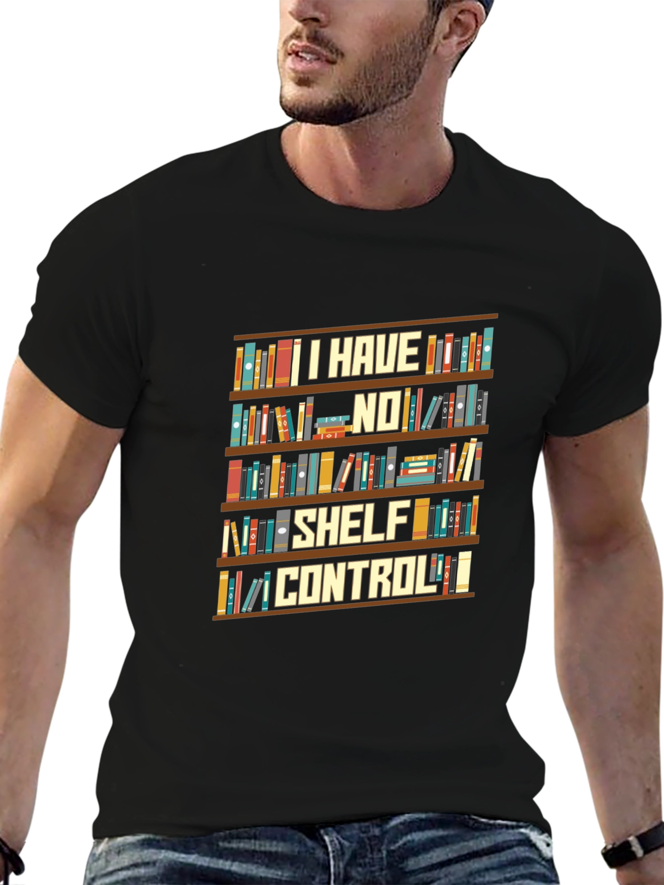 I Have No Shelf Control Graphic T-Shirt