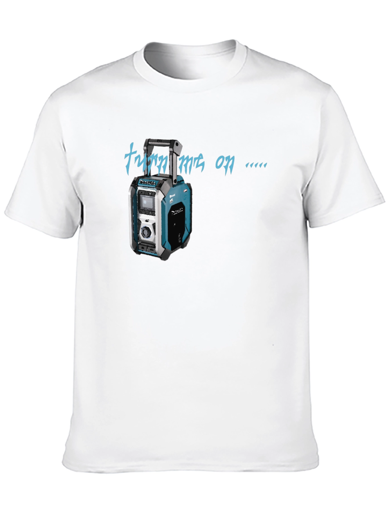 Turn Me On Radio Graphic T-Shirt