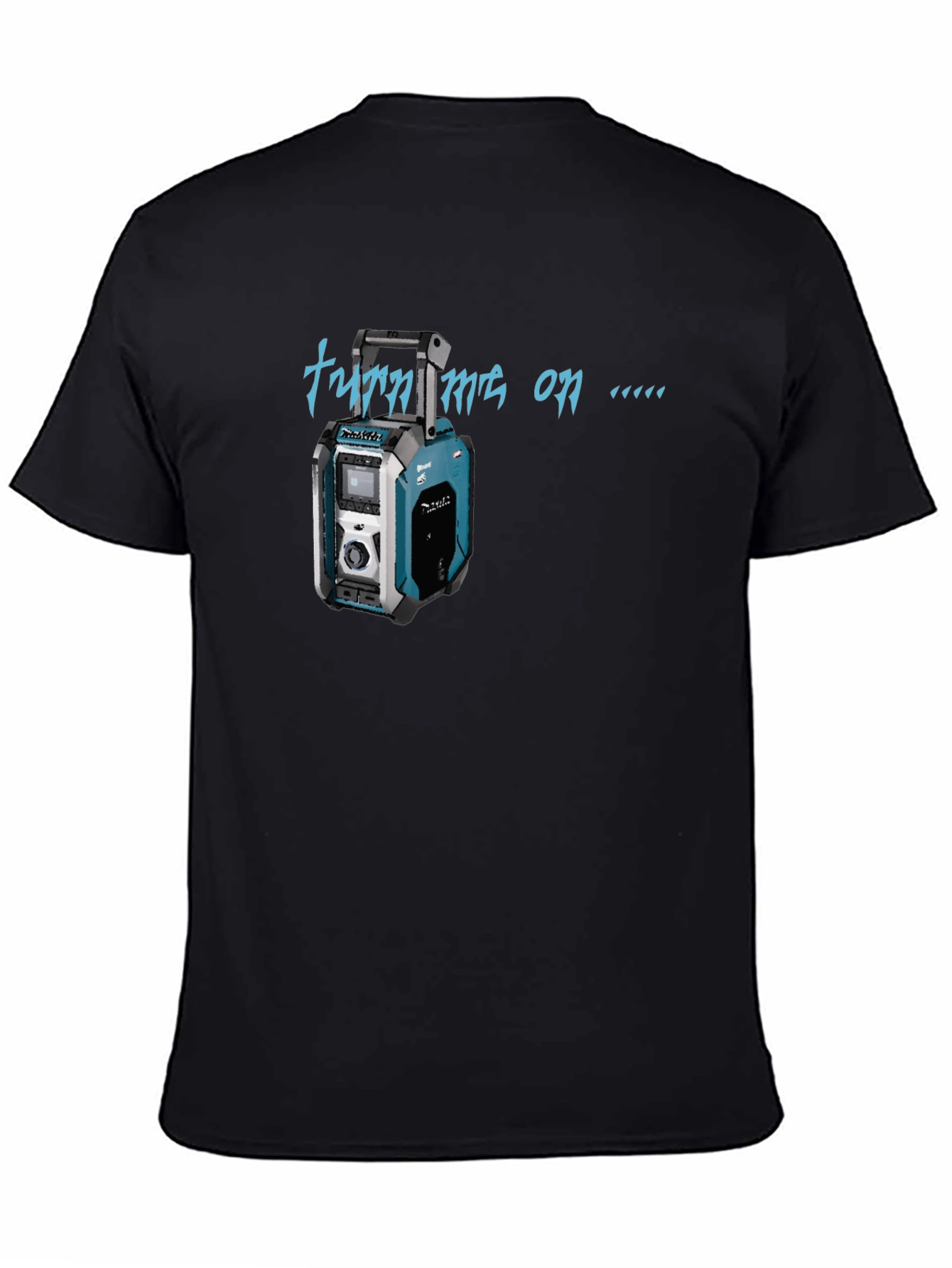 Turn Me On Radio Graphic T-Shirt