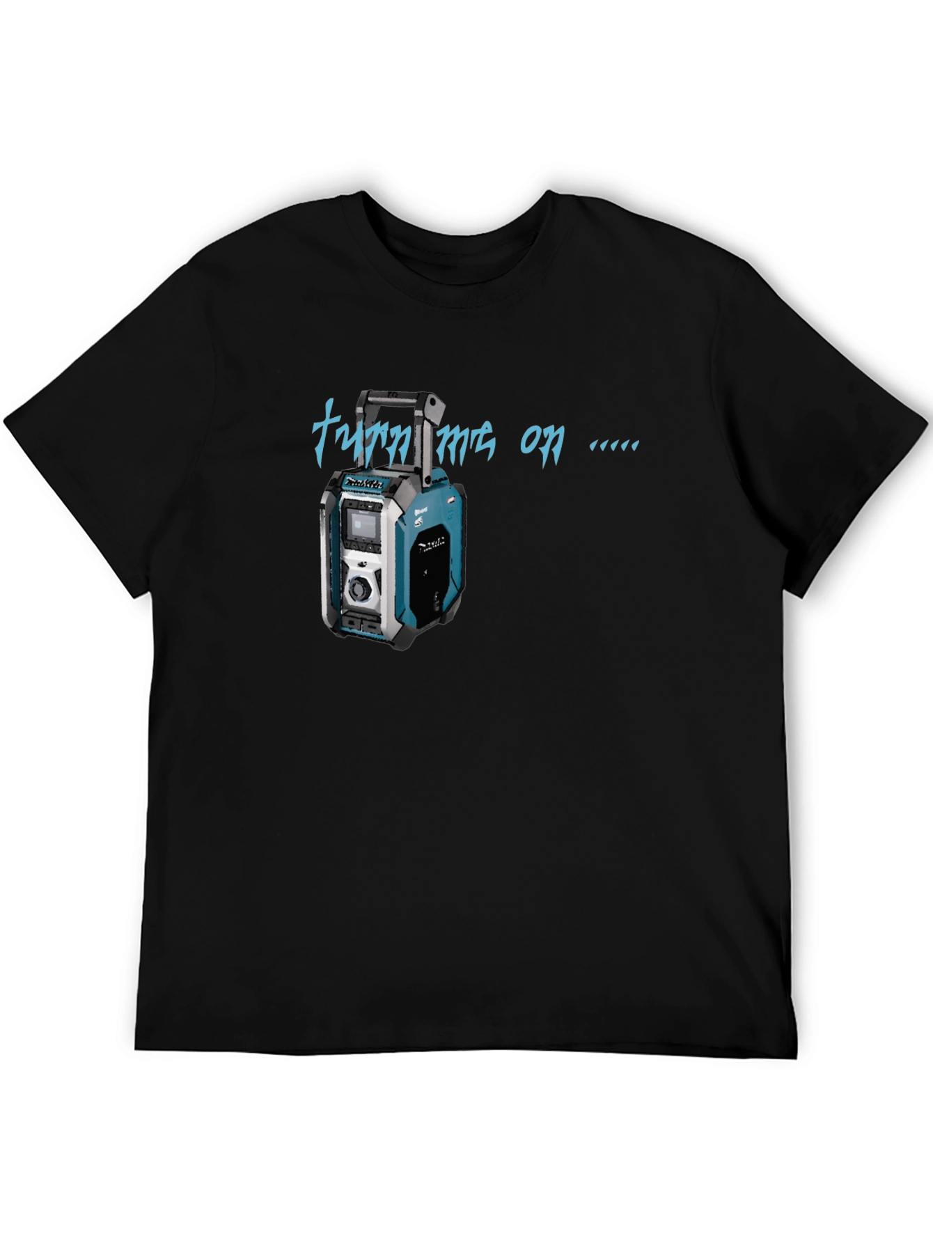 Turn Me On Radio Graphic T-Shirt