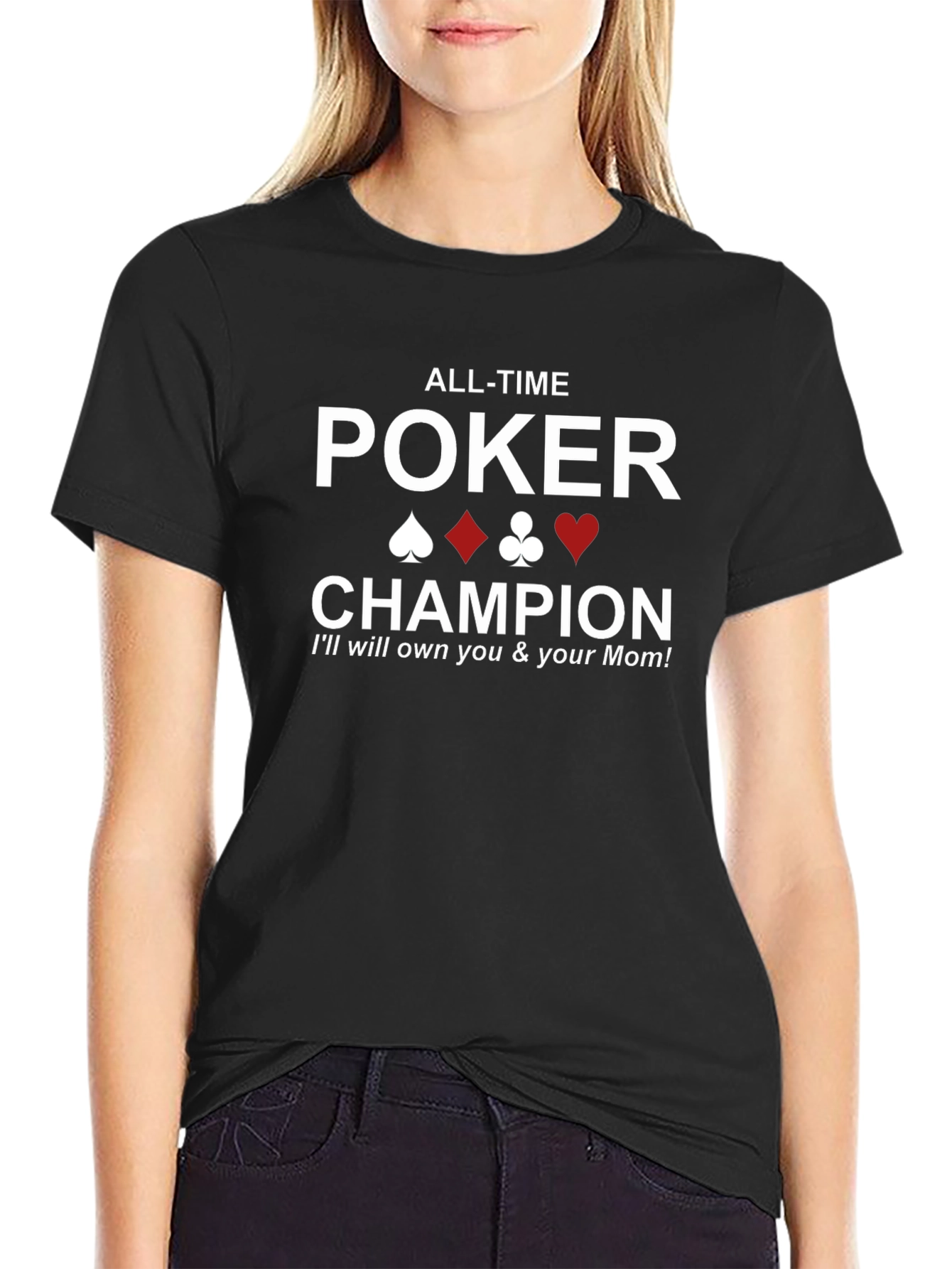 All-Time Poker Champion Graphic T-Shirt