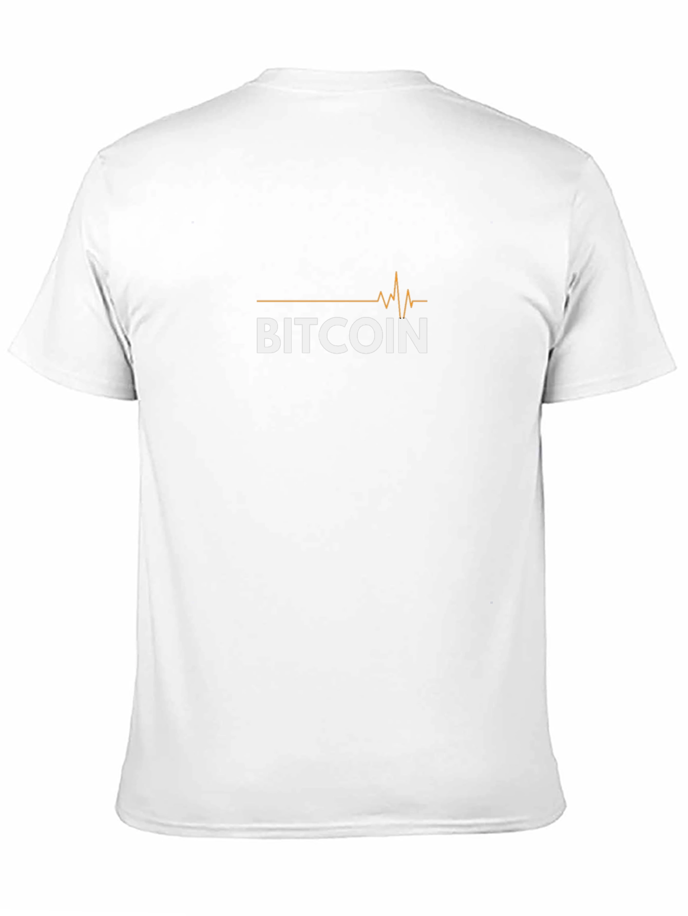 Bitcoin Pulse Black T-Shirt - Crypto Fashion