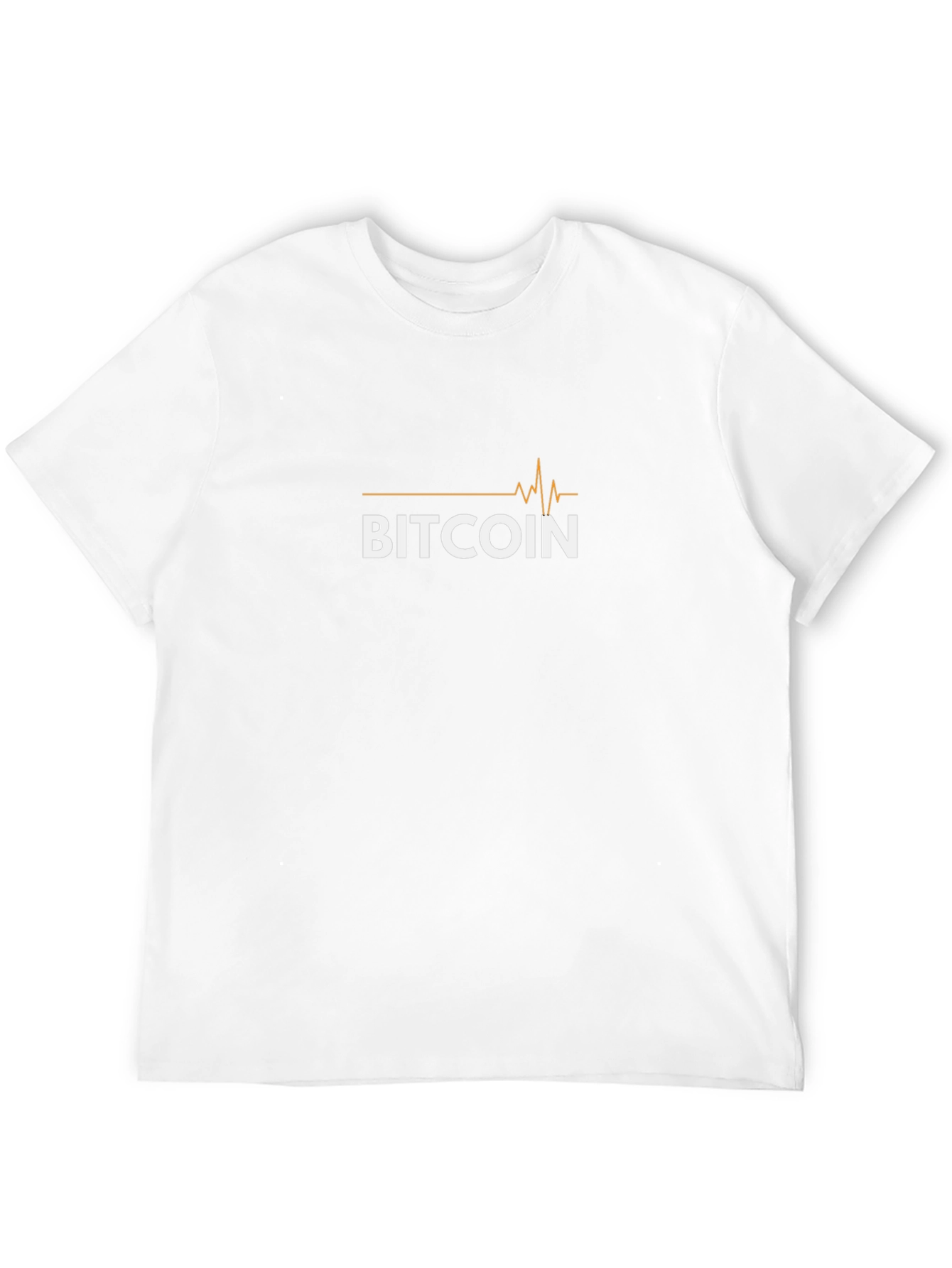 Bitcoin Pulse Black T-Shirt - Crypto Fashion