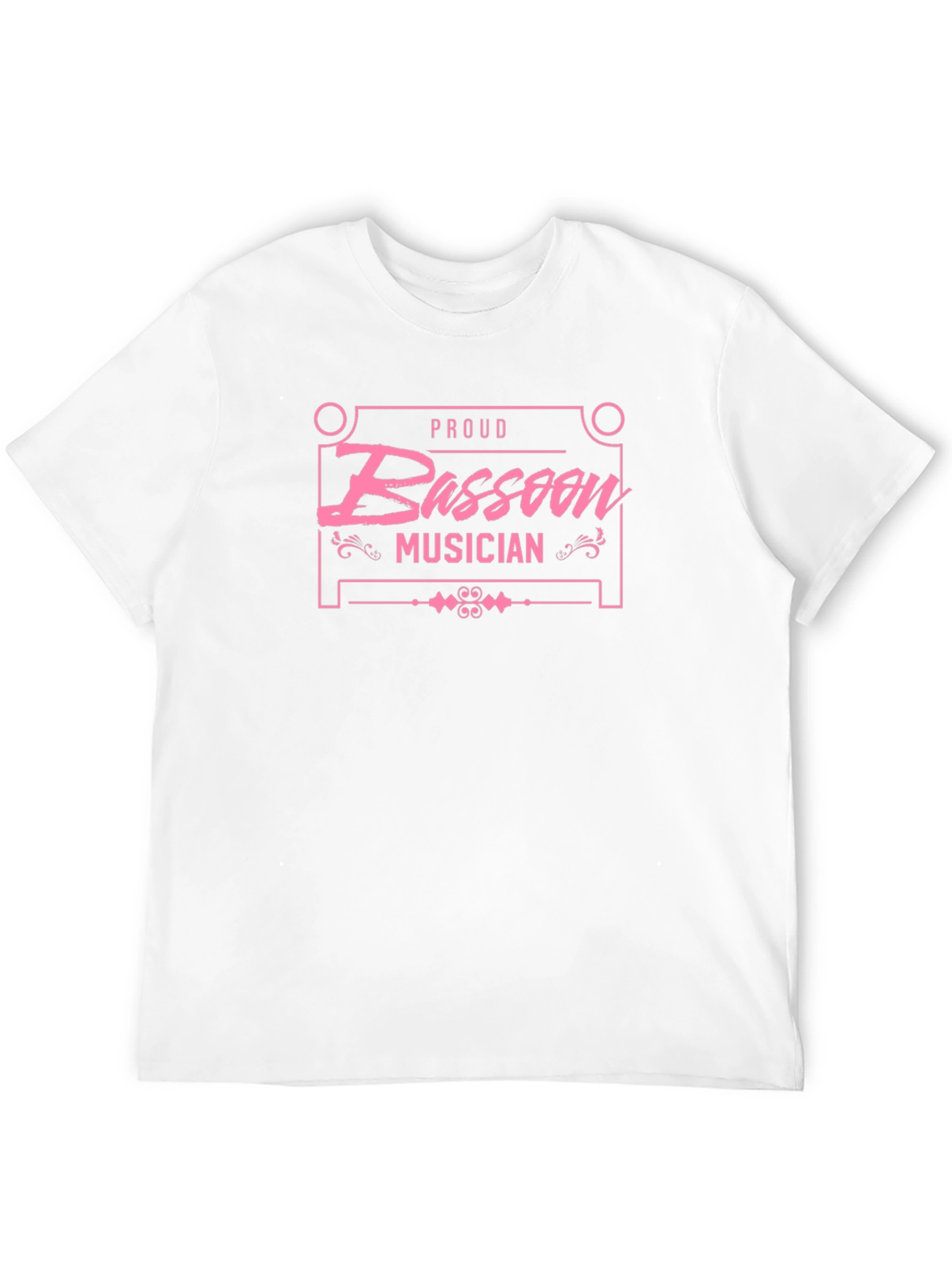 Proud Bassoon Musician Black T-Shirt