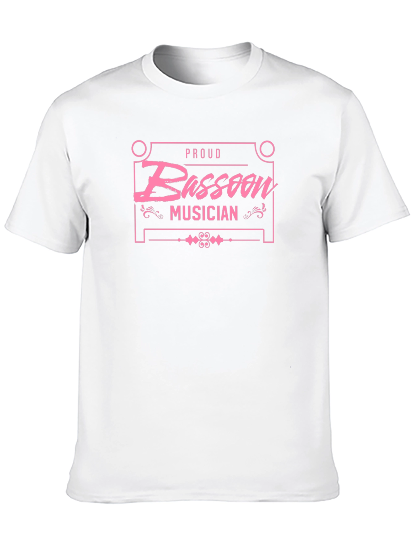 Proud Bassoon Musician Black T-Shirt