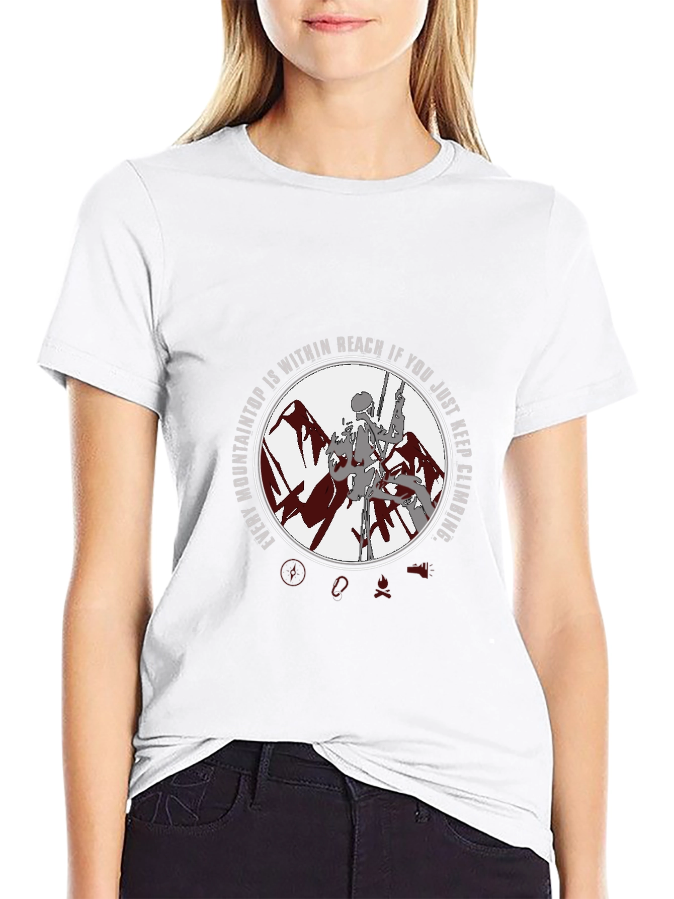 Mountain Climbing T-Shirt - Keep Climbing!