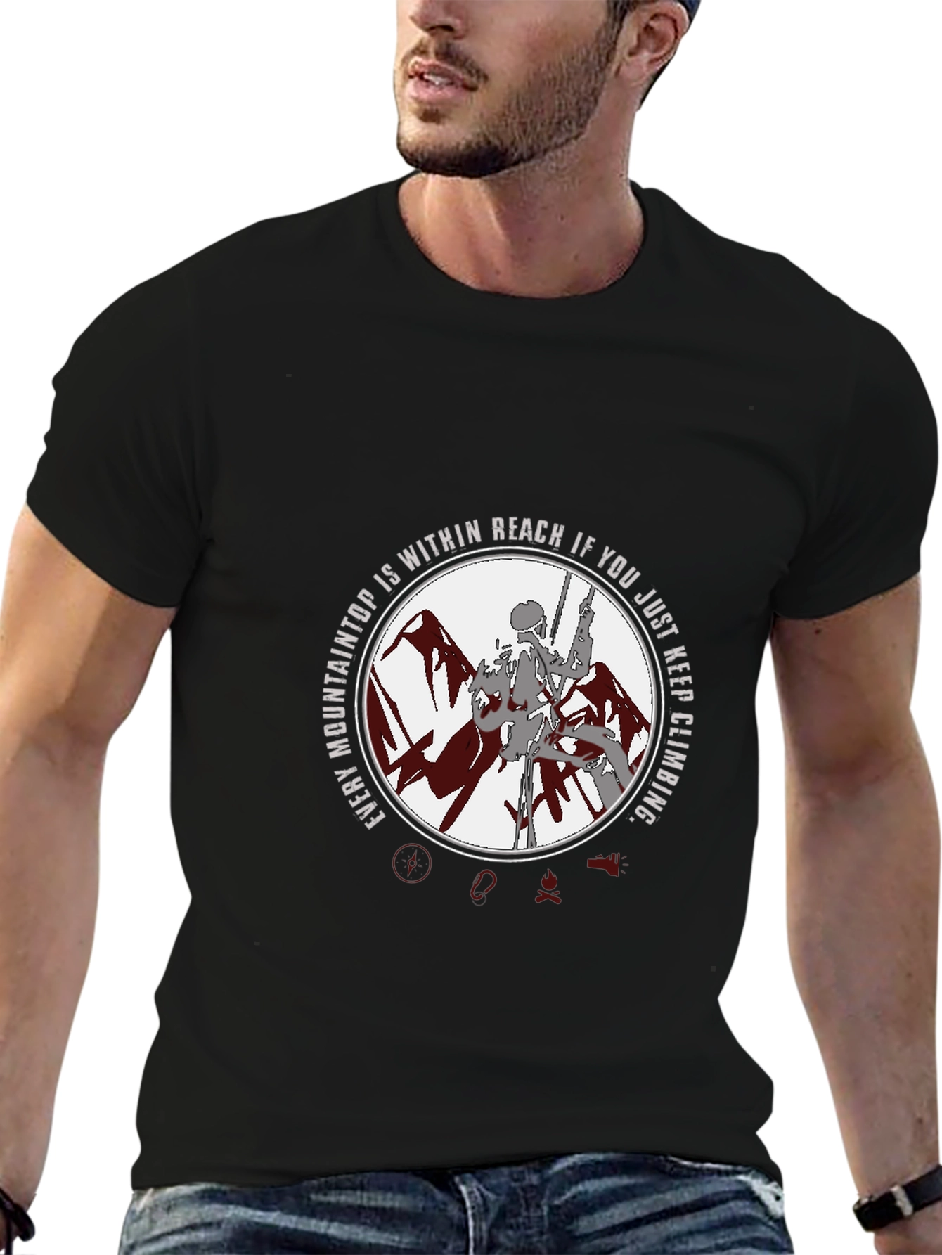 Mountain Climbing T-Shirt - Keep Climbing!