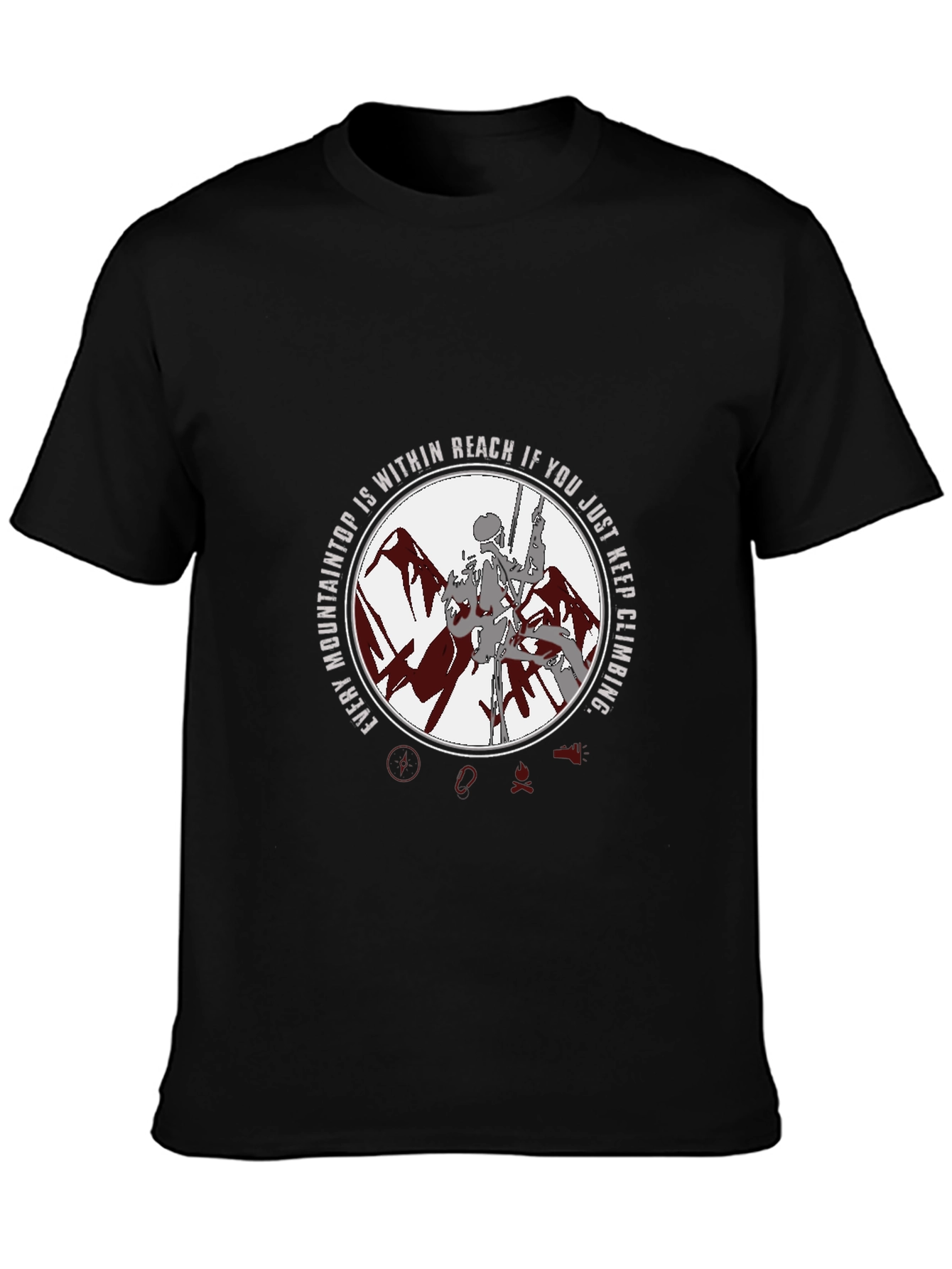Mountain Climbing T-Shirt - Keep Climbing!