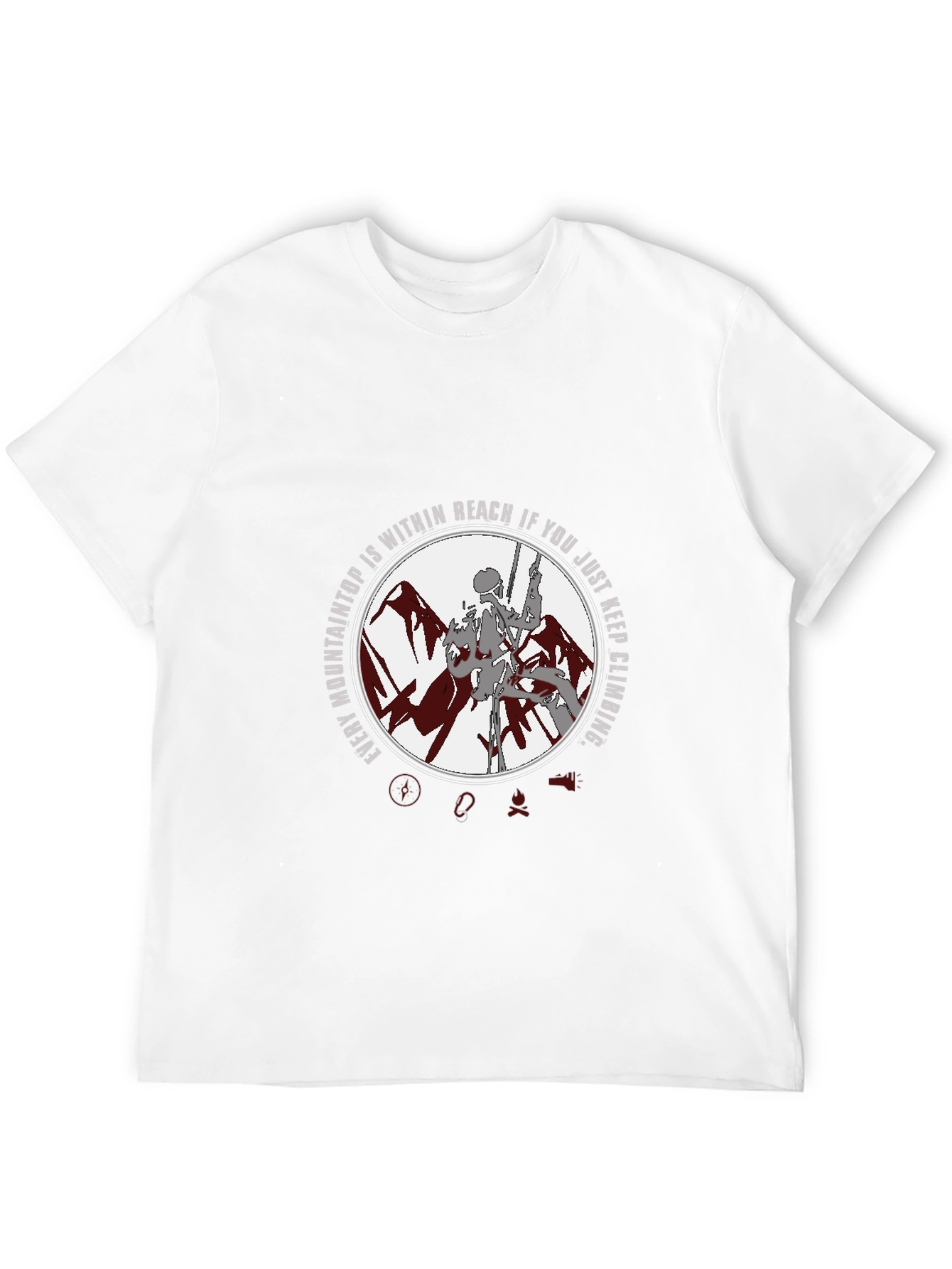 Mountain Climbing T-Shirt - Keep Climbing!