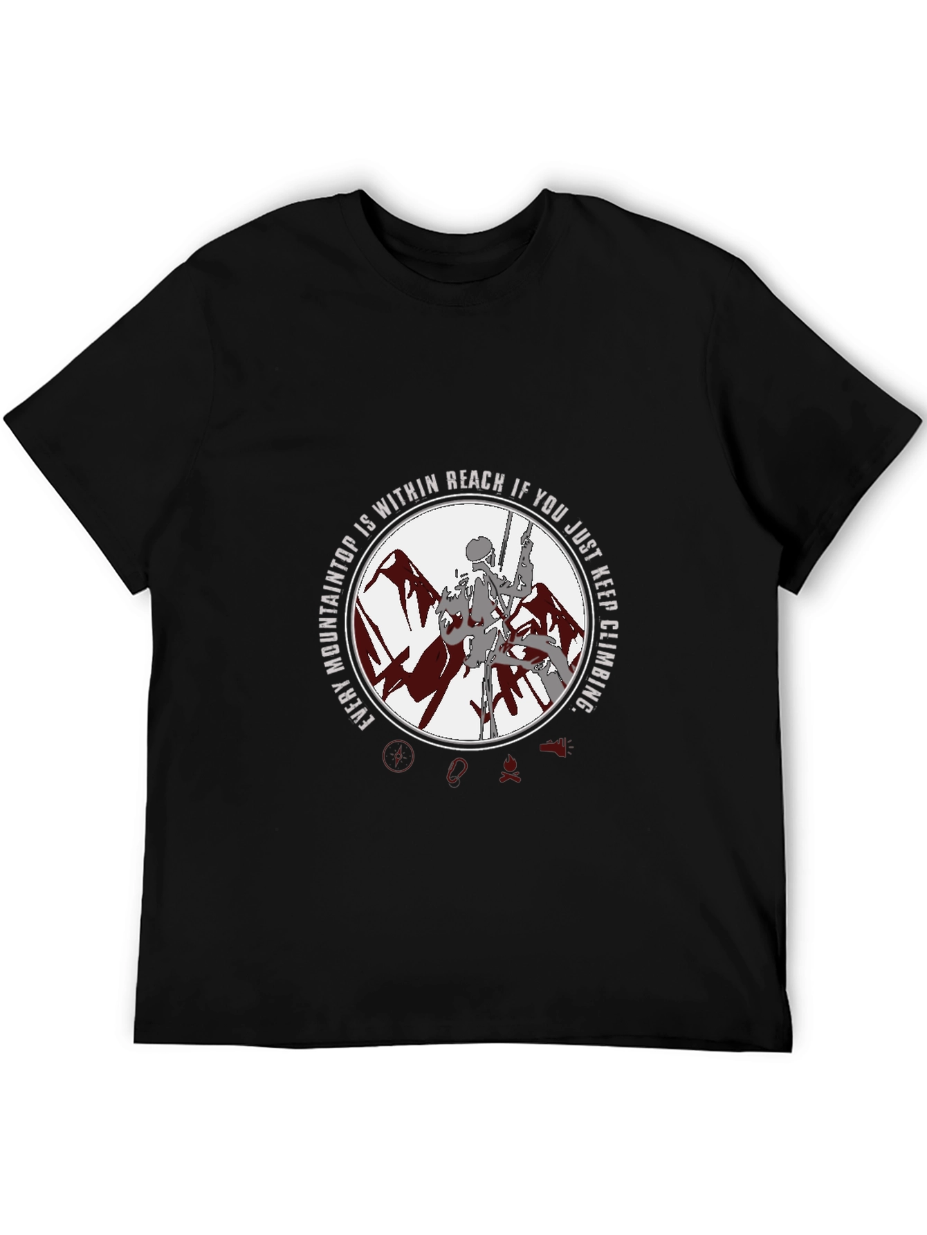 Mountain Climbing T-Shirt - Keep Climbing!