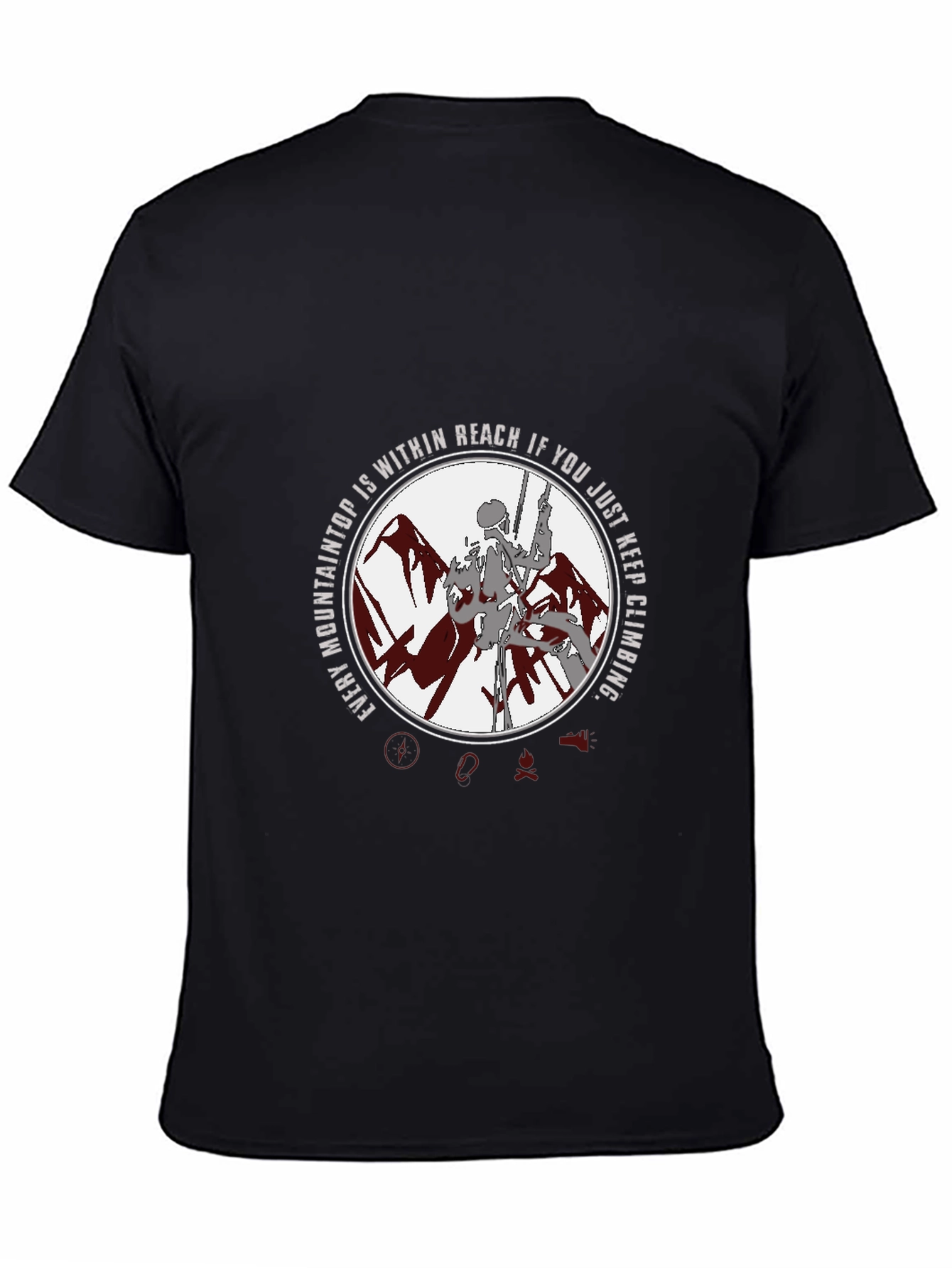Mountain Climbing T-Shirt - Keep Climbing!