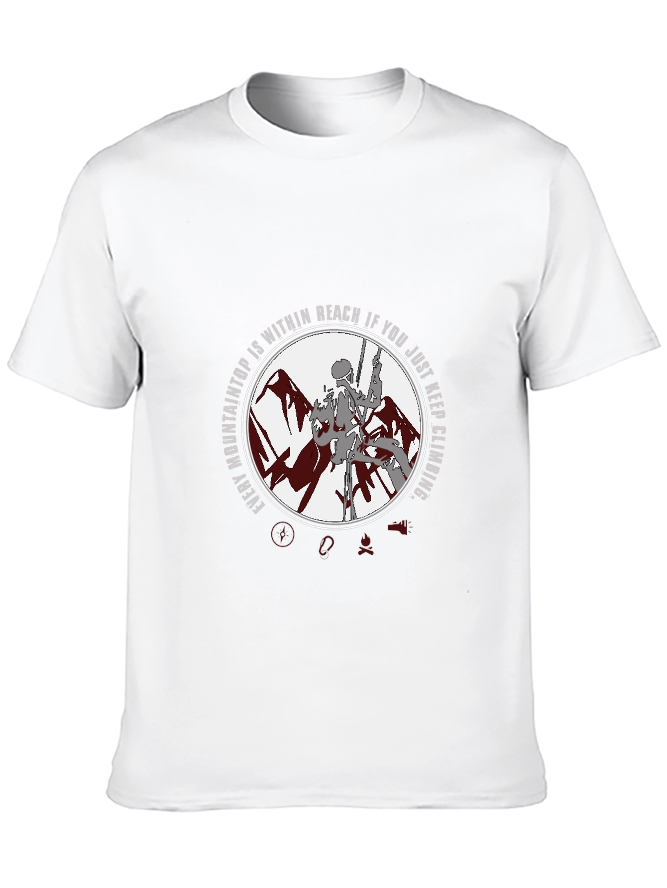 Mountain Climbing T-Shirt - Keep Climbing!