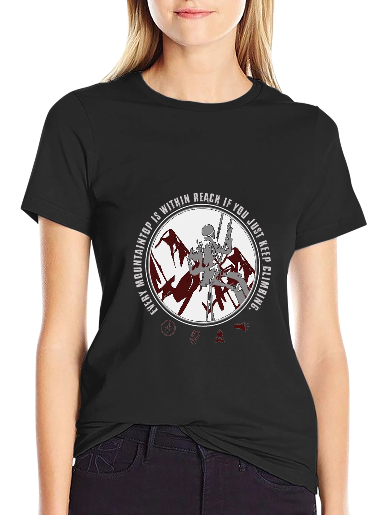 Mountain Climbing T-Shirt - Keep Climbing!
