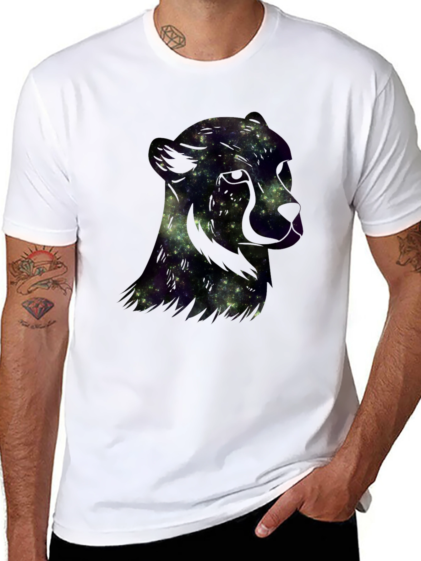 Galaxy Panther Black T-Shirt