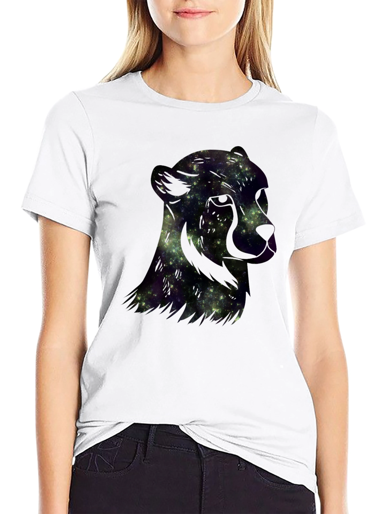 Galaxy Panther Black T-Shirt