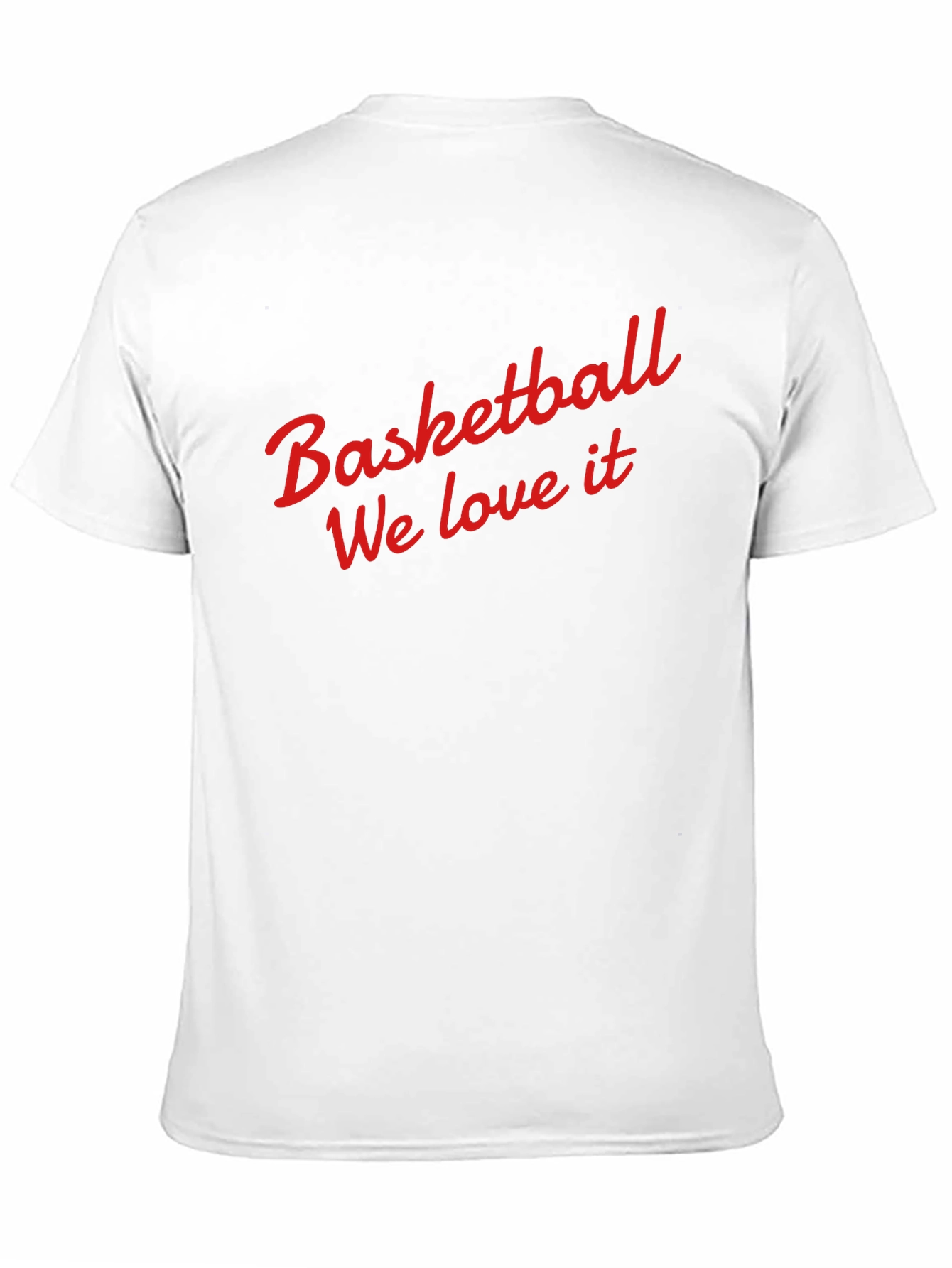 Basketball We Love It Black T-Shirt