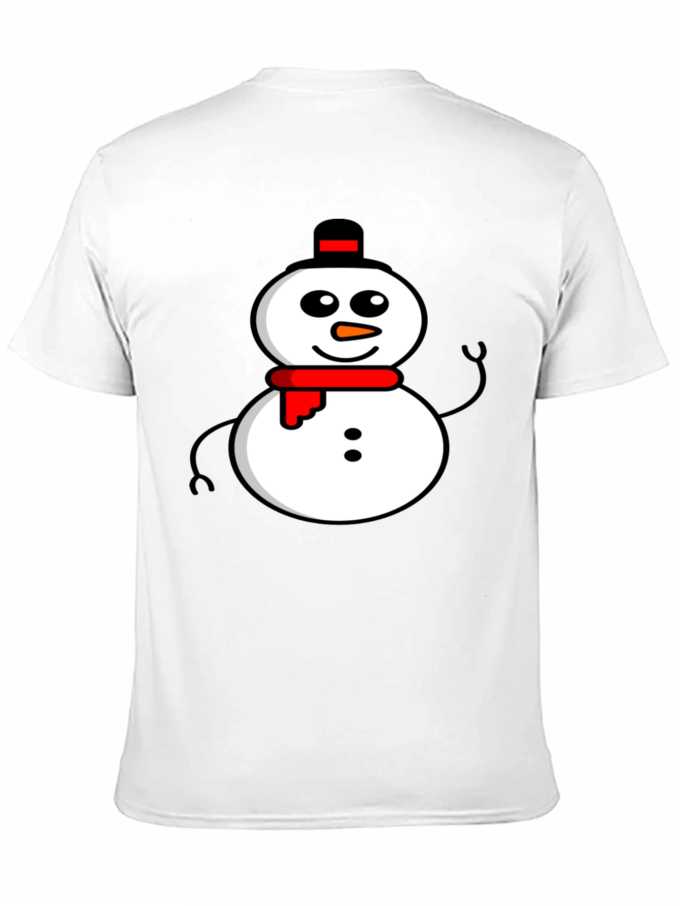 Snowman Graphic Tee - Winter Holiday Apparel