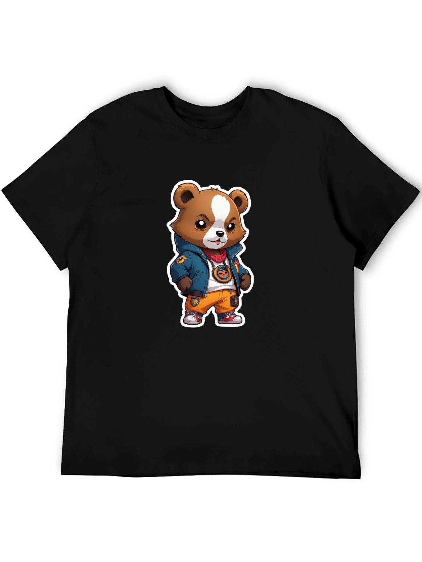 Urban Bear Graphic Tee - Trendy Style