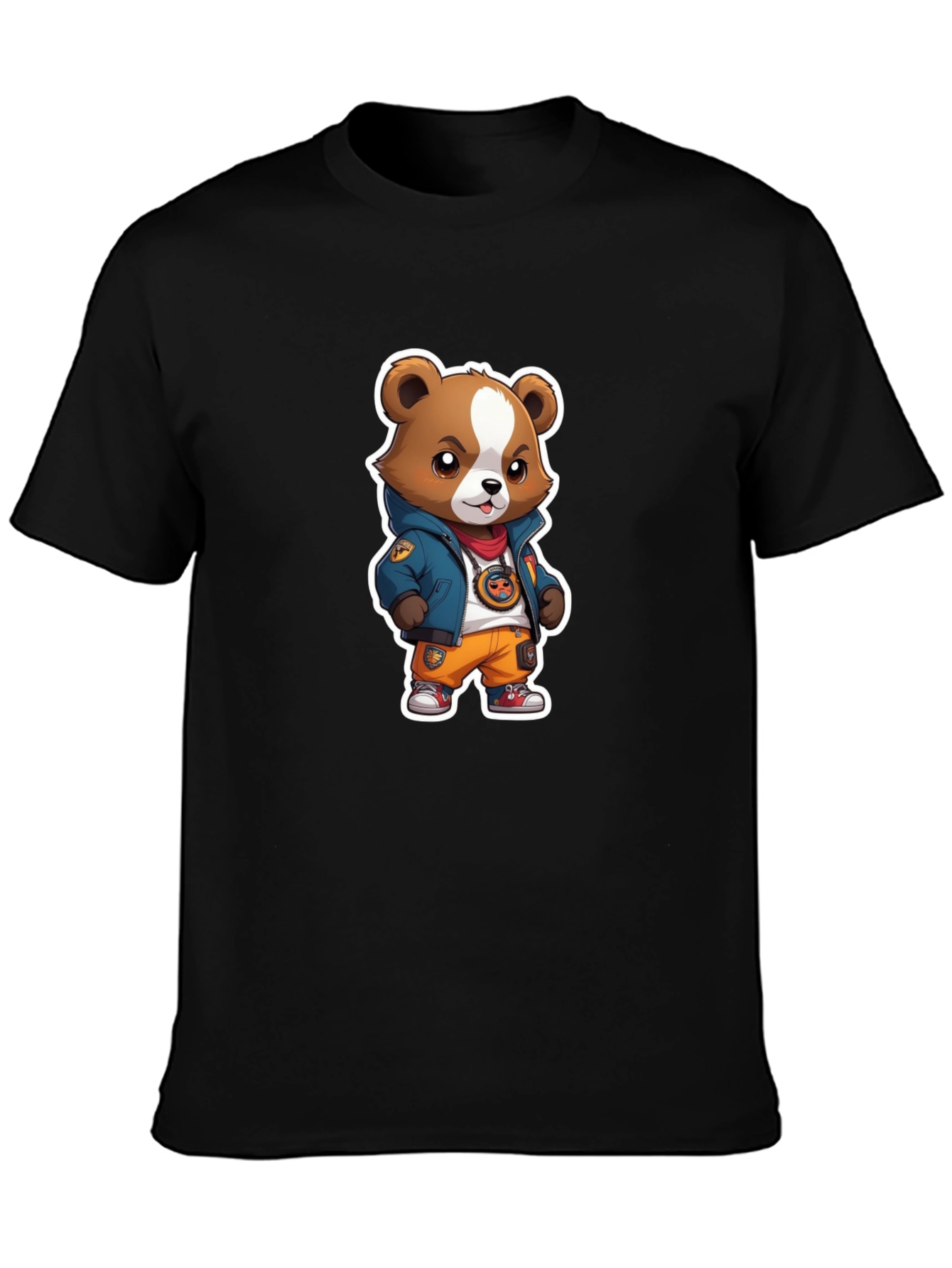 Urban Bear Graphic Tee - Trendy Style
