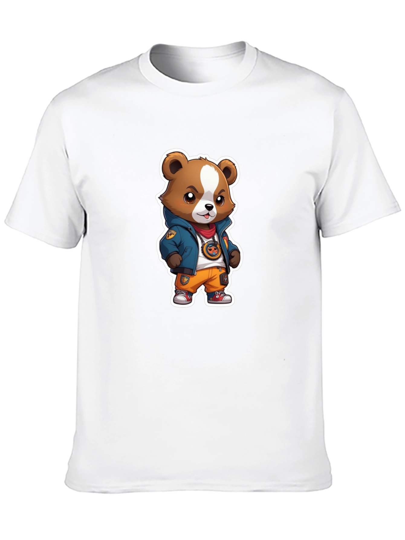 Urban Bear Graphic Tee - Trendy Style
