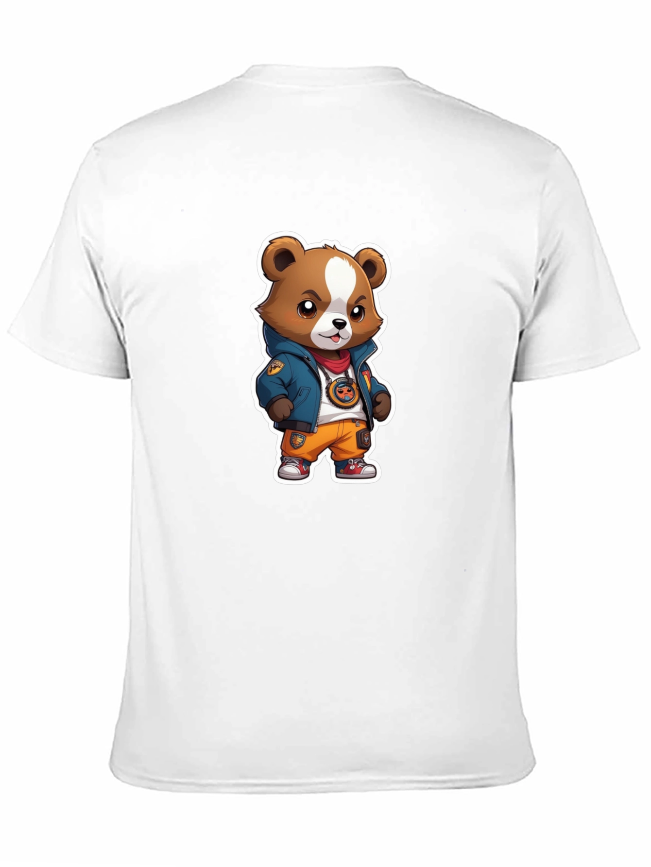 Urban Bear Graphic Tee - Trendy Style