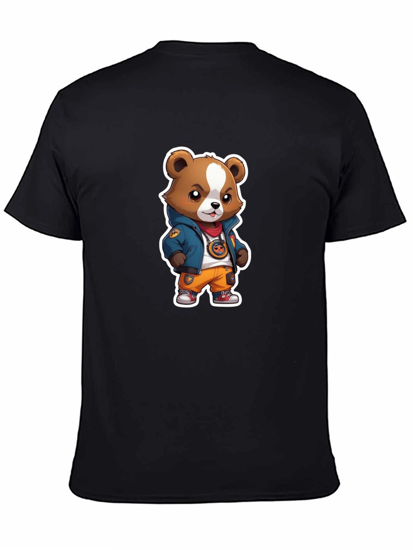 Urban Bear Graphic Tee - Trendy Style