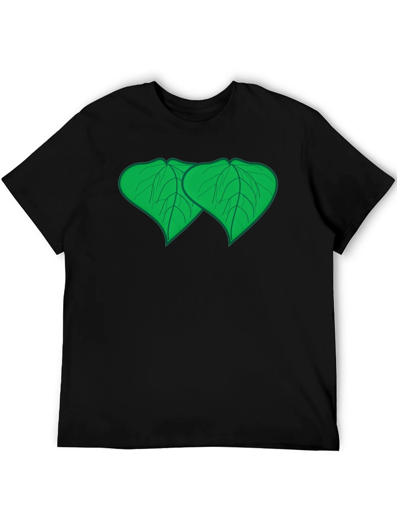 Bodhi Leaf Graphic Tee - Zen Style Comfort