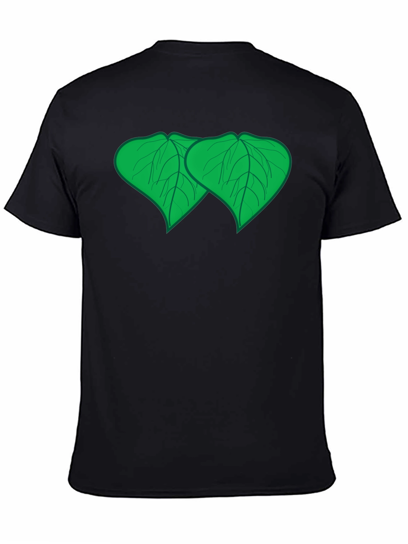 Bodhi Leaf Graphic Tee - Zen Style Comfort