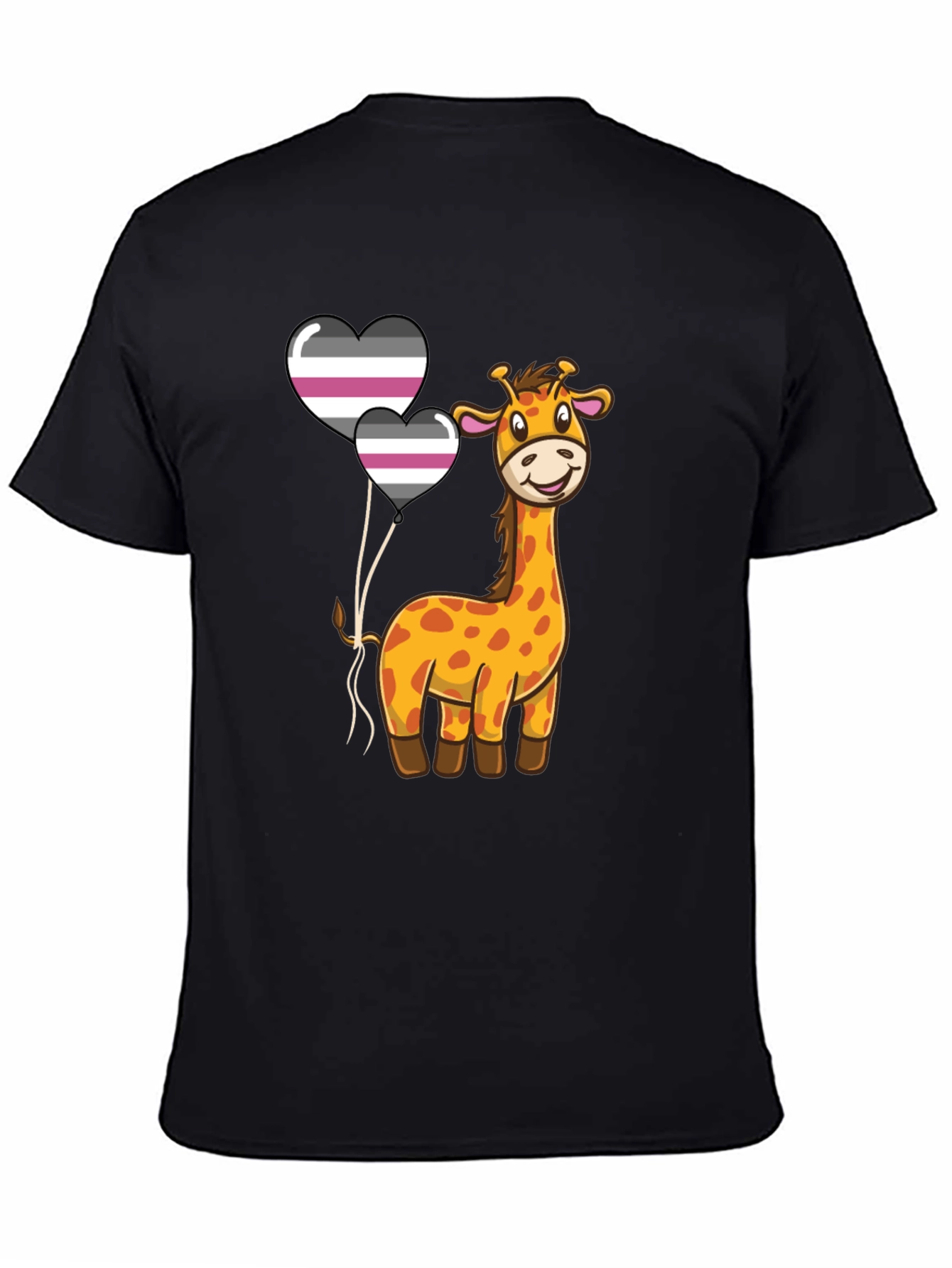 Giraffe Aromantic Pride T-Shirt