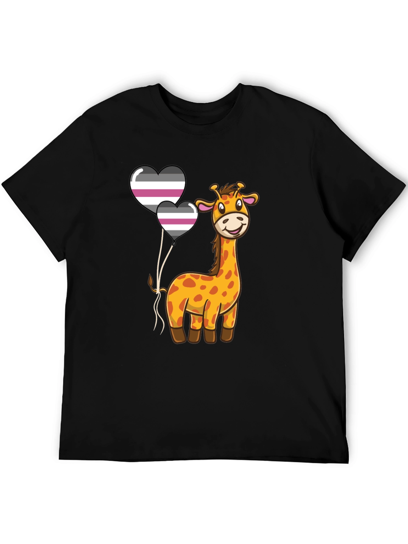 Giraffe Aromantic Pride T-Shirt