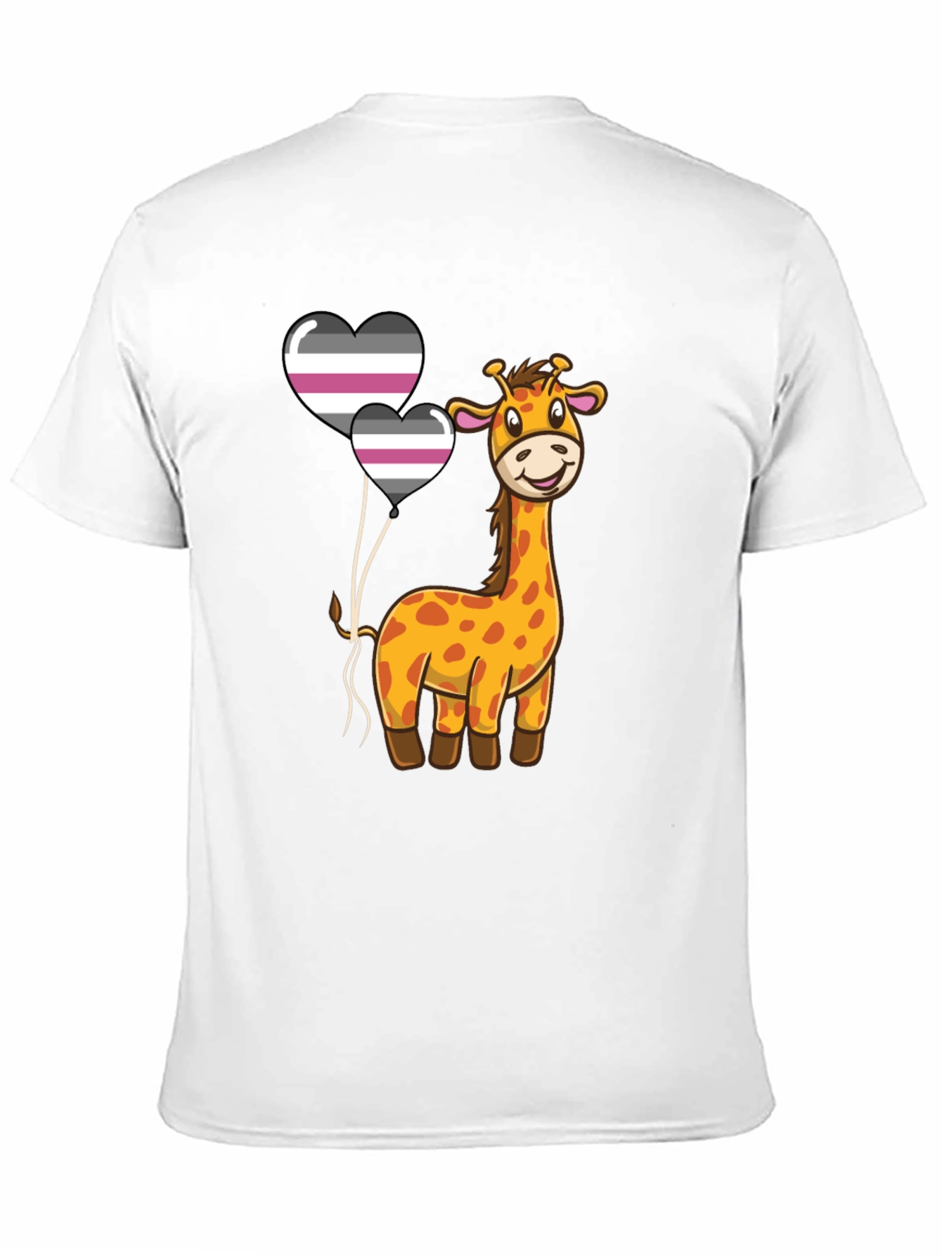 Giraffe Aromantic Pride T-Shirt