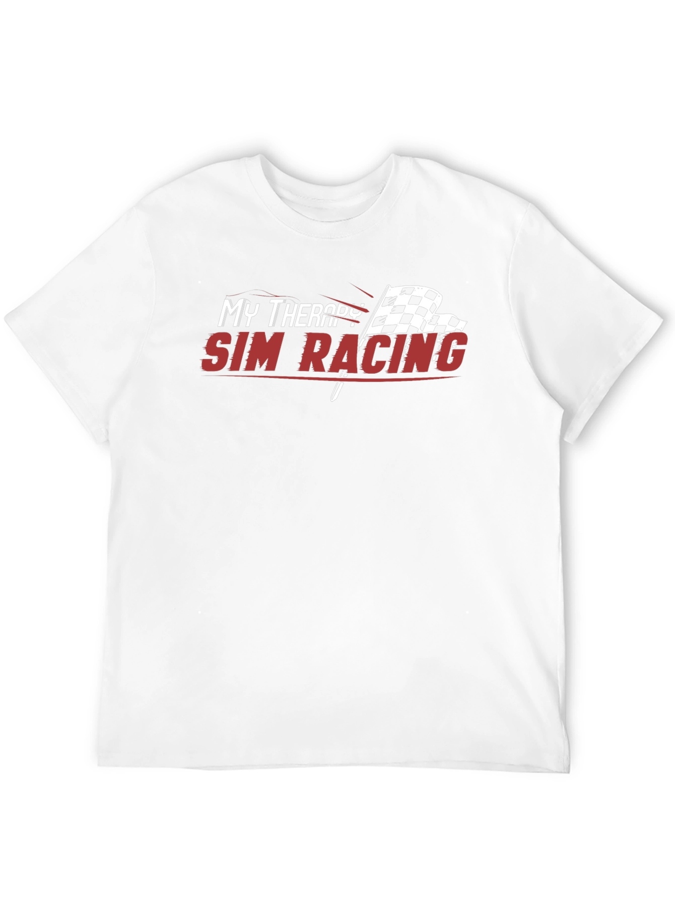 My Therapy Sim Racing T-Shirt Black Tee