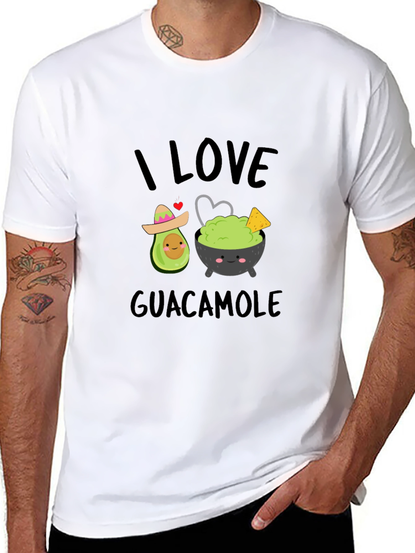 I Love Guacamole Graphic Tee