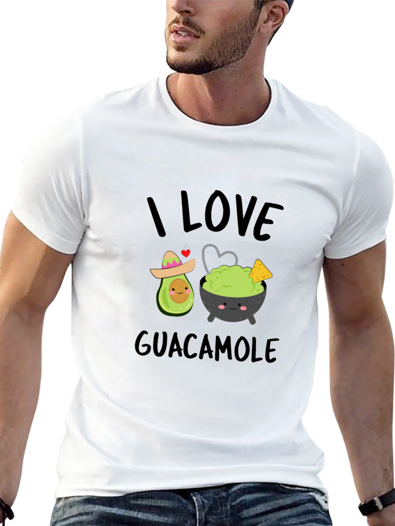 I Love Guacamole Graphic Tee