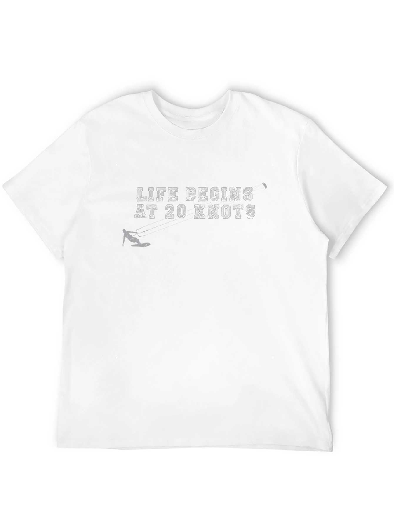 Life Begins at 20 Knots T-Shirt - Black