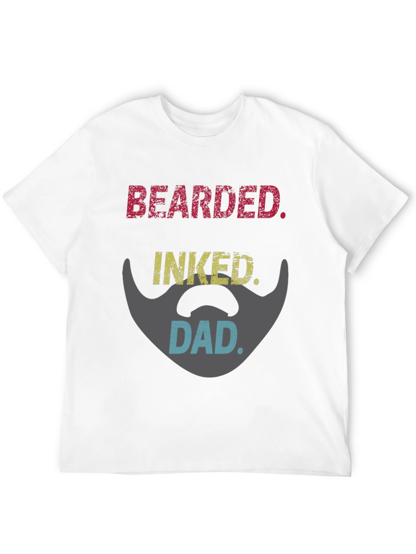 Bearded Inked Dad T-Shirt