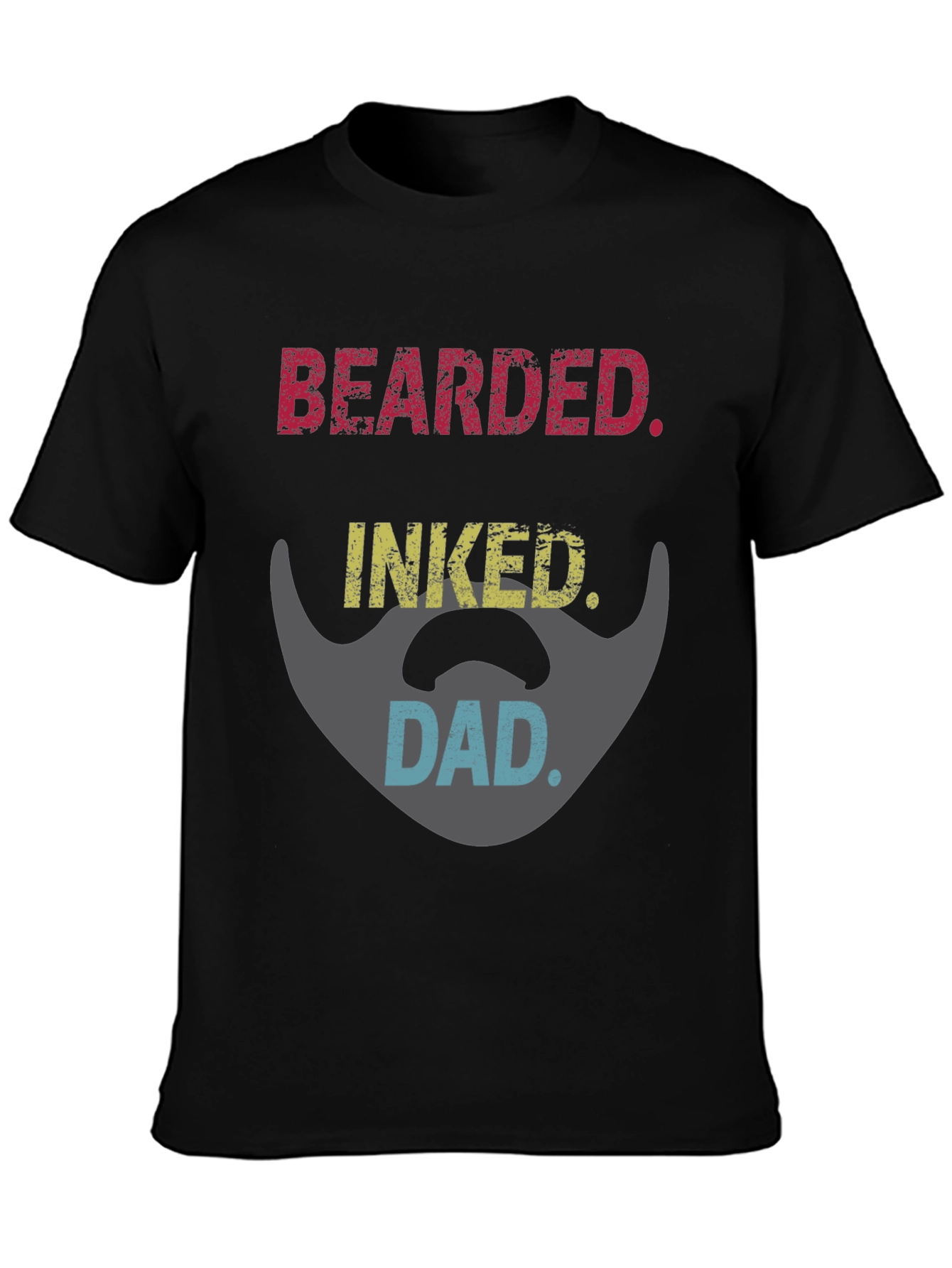 Bearded Inked Dad T-Shirt