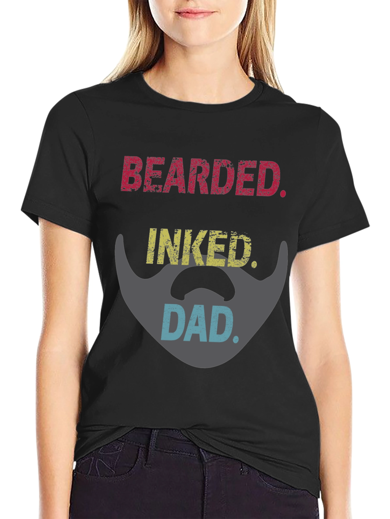 Bearded Inked Dad T-Shirt