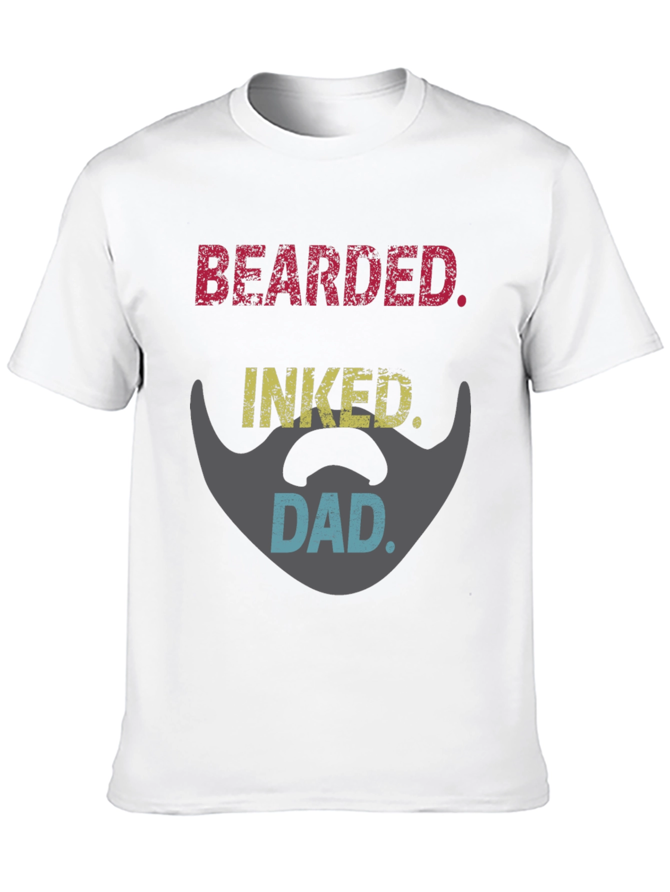 Bearded Inked Dad T-Shirt
