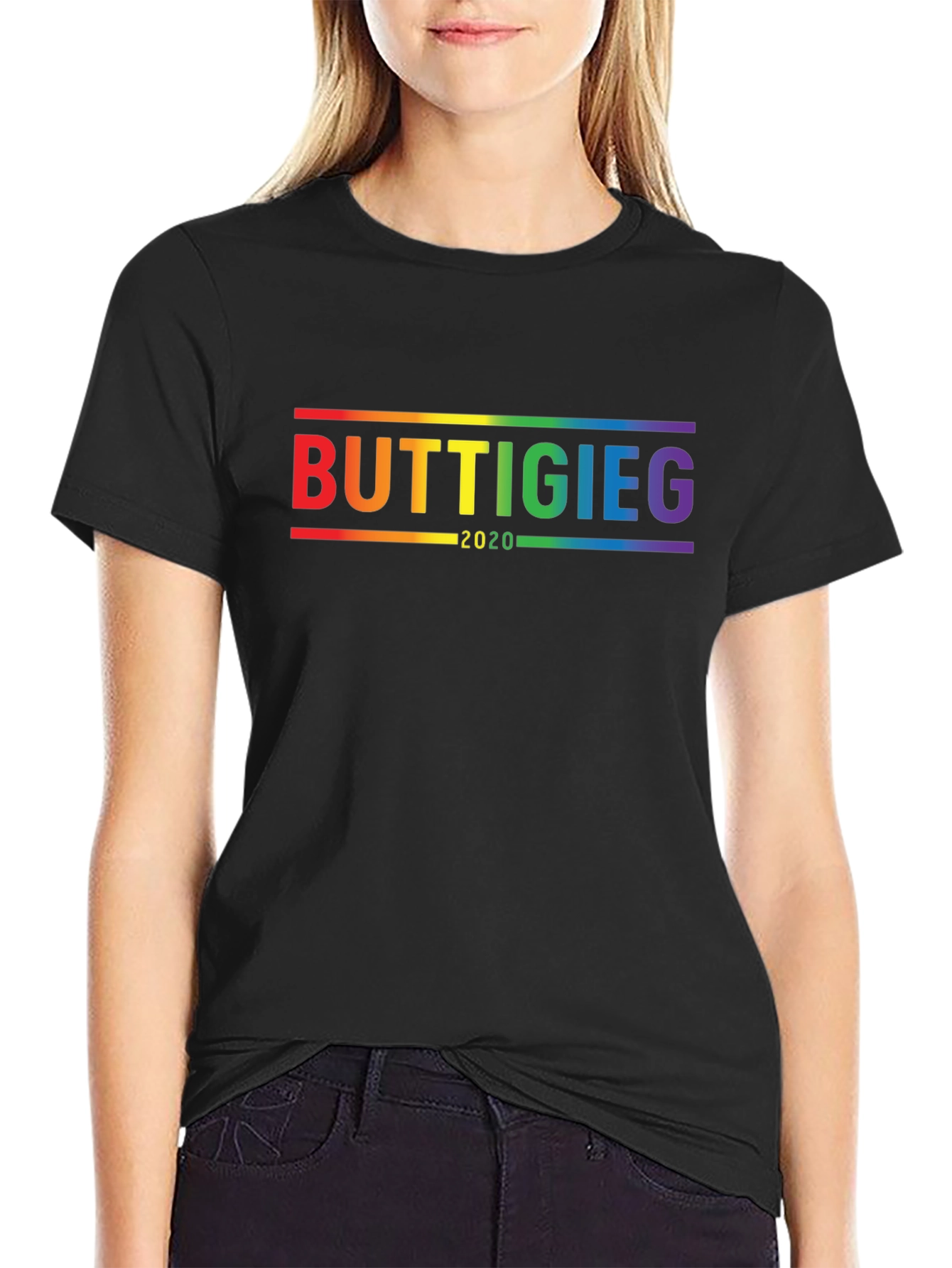 Buttigieg 2020 Rainbow Pride T-Shirt