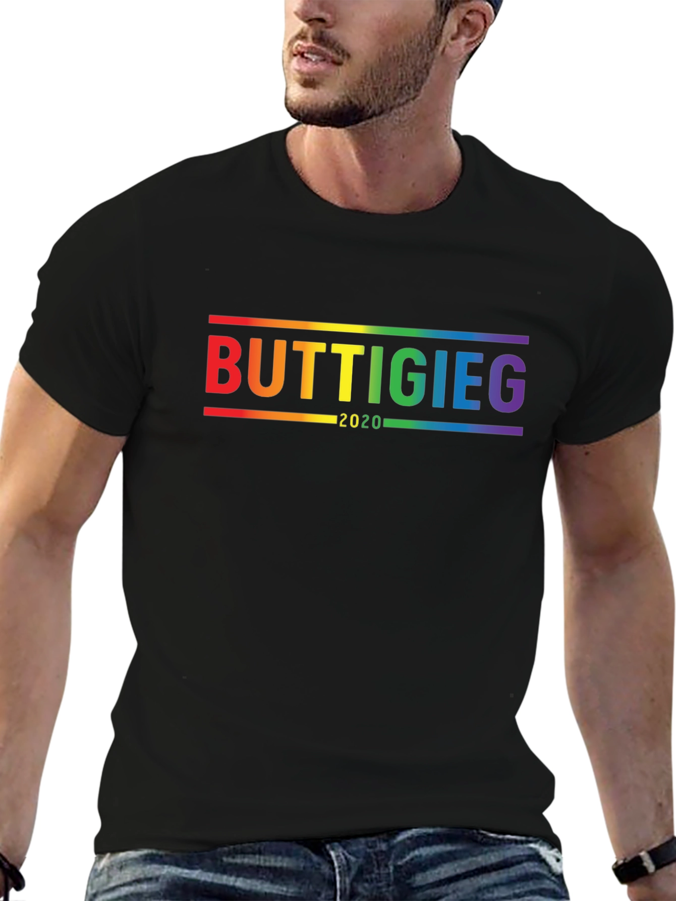 Buttigieg 2020 Rainbow Pride T-Shirt