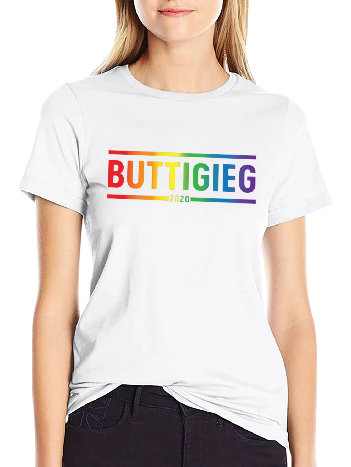 Buttigieg 2020 Rainbow Pride T-Shirt