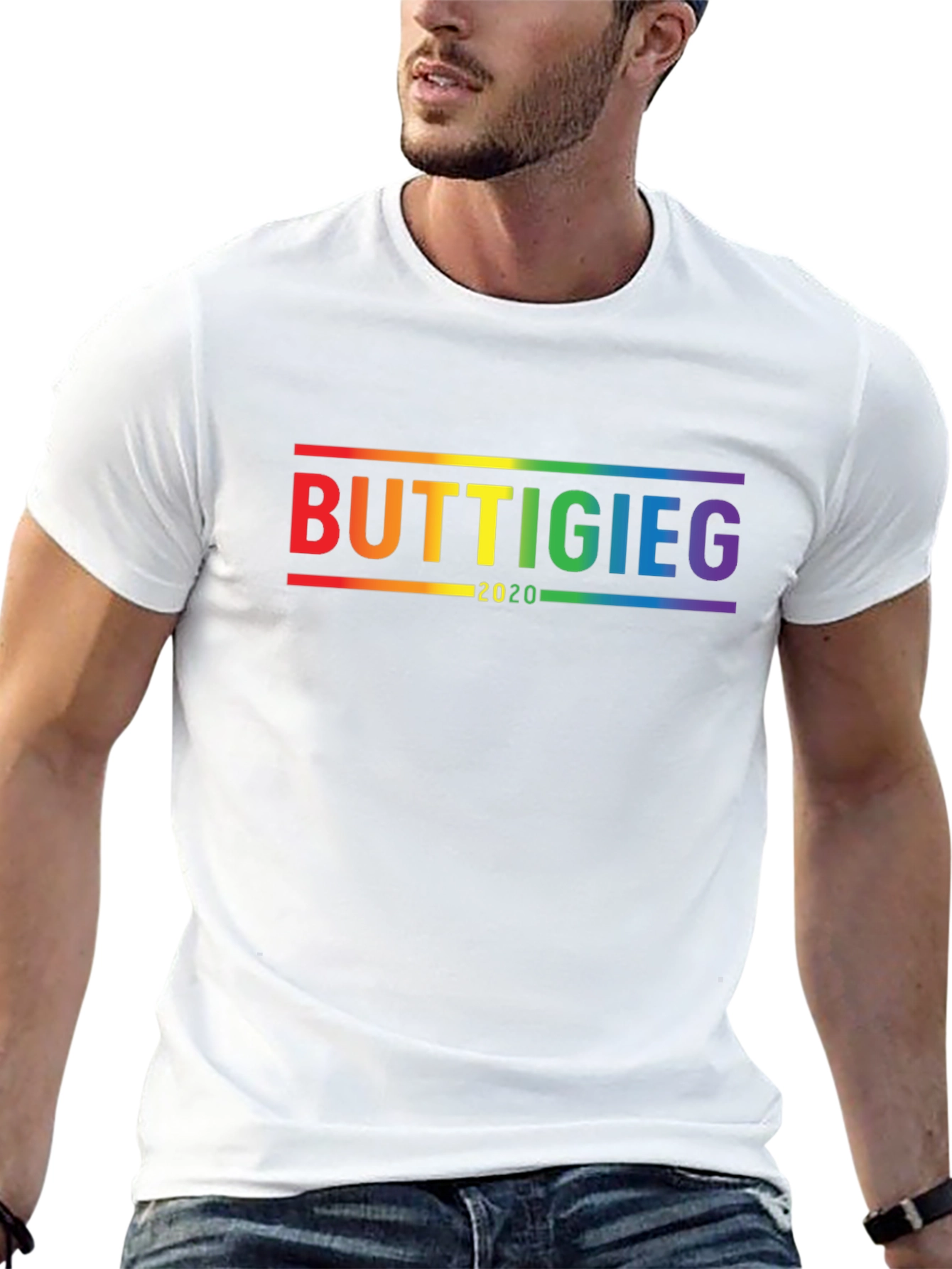 Buttigieg 2020 Rainbow Pride T-Shirt