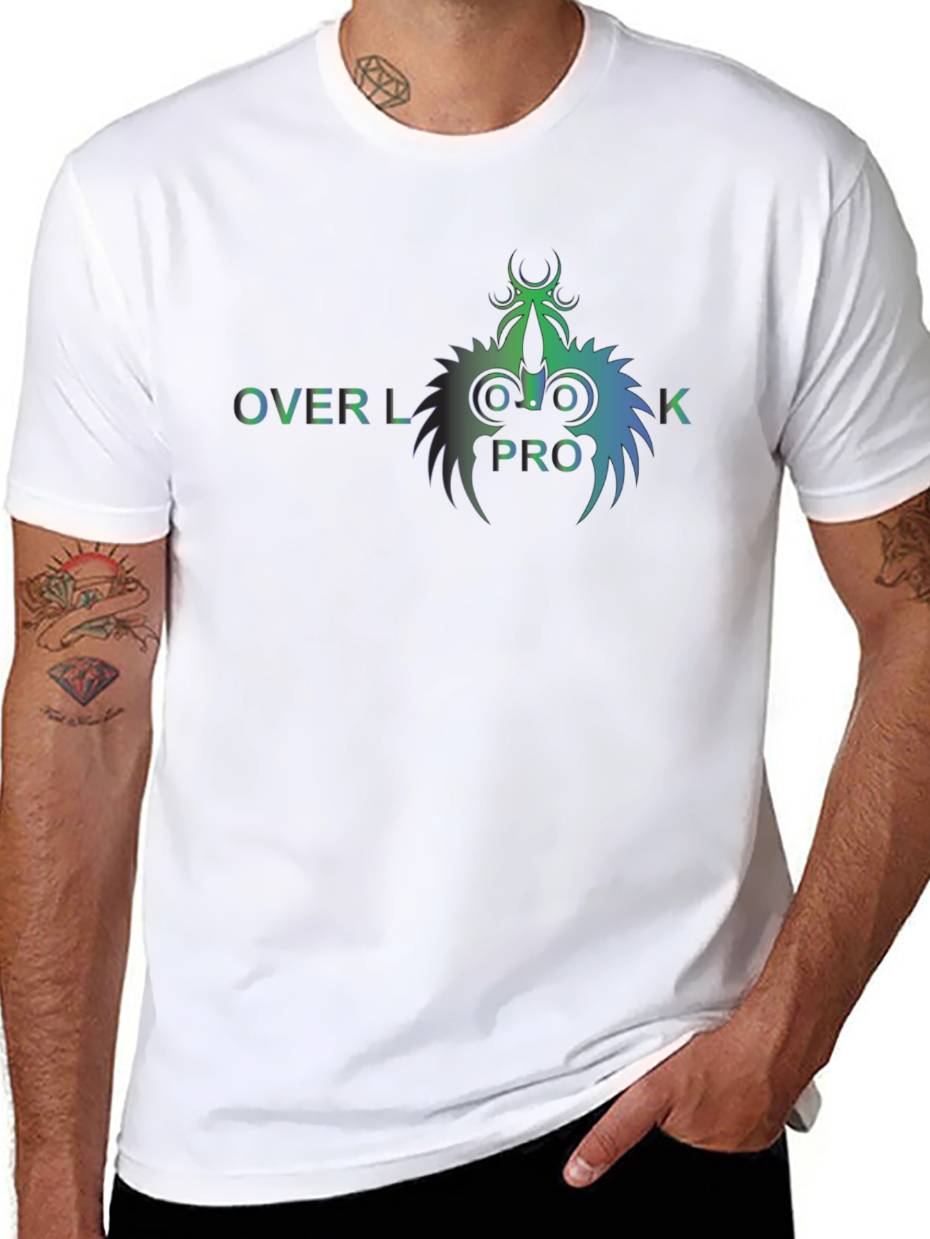Over Lock Pro T-Shirt - Modern Graphic Tee