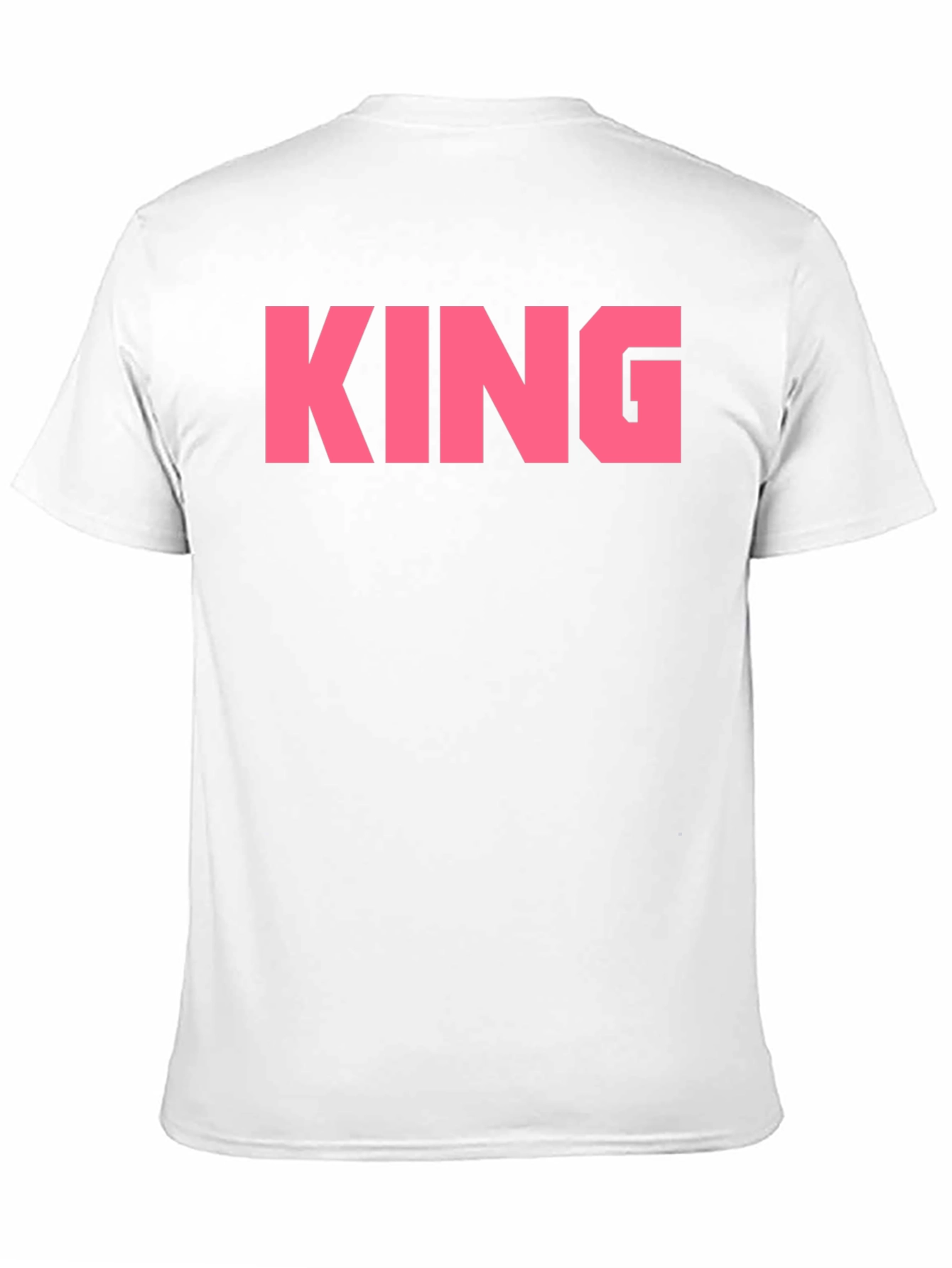 KING Statement Graphic Tee - Bold Style Classic Fit