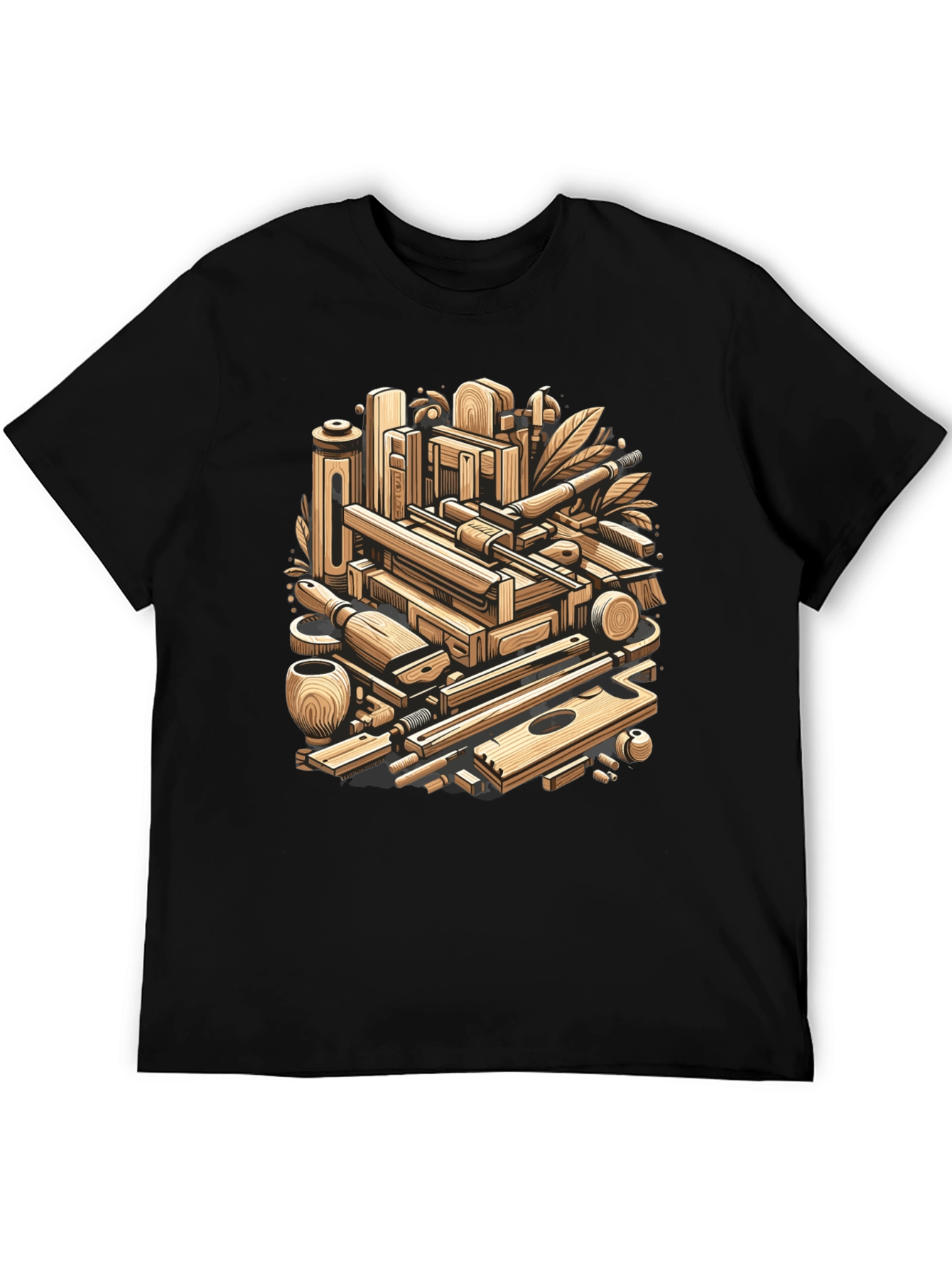 Artisans Tools Graphic T-Shirt - Woodworking Design